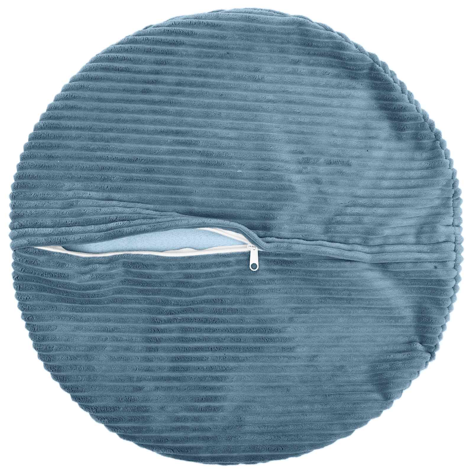 Párna huzat 2 pcs heerlen kék ø 50 cm cord