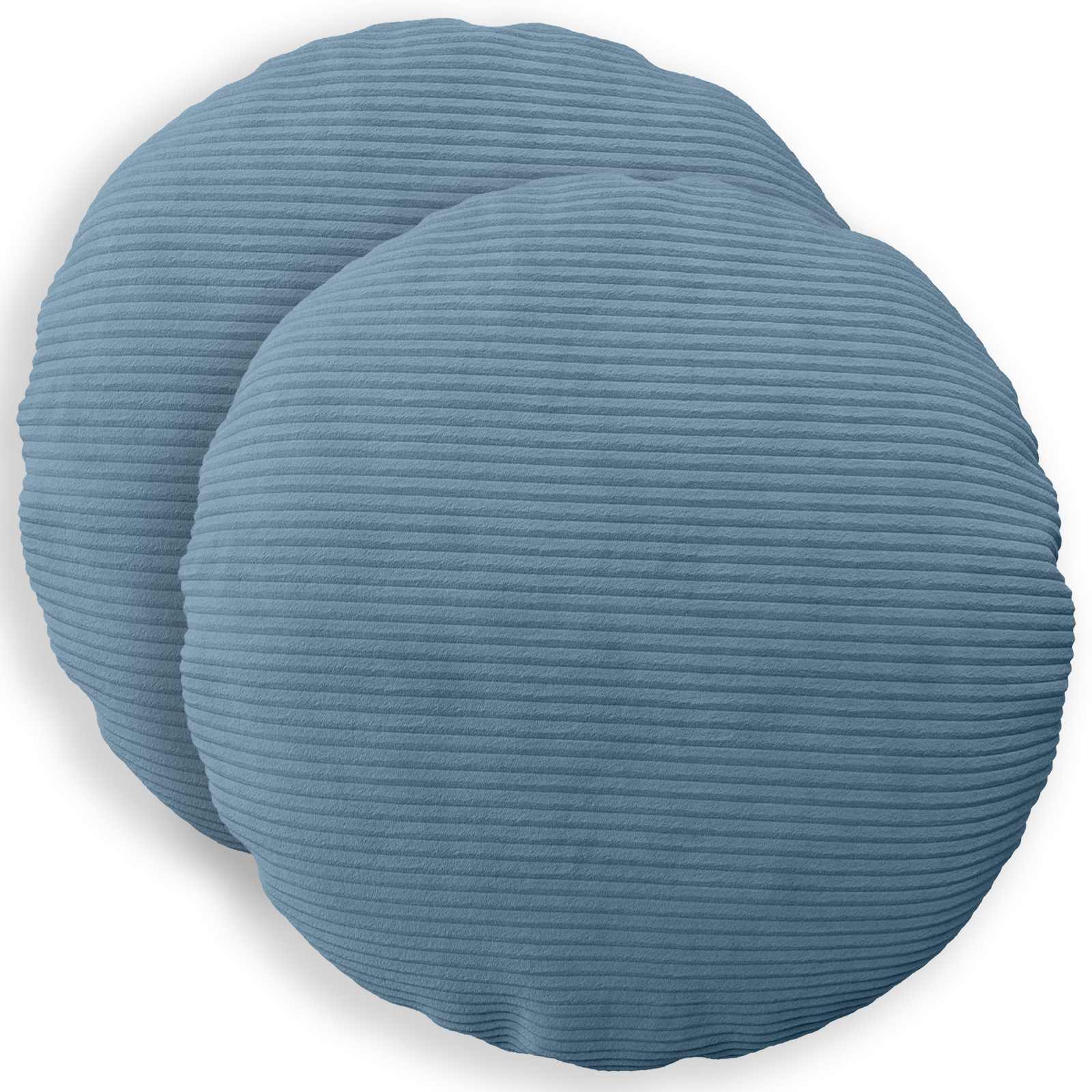 Párna huzat 2 pcs heerlen kék ø 50 cm cord