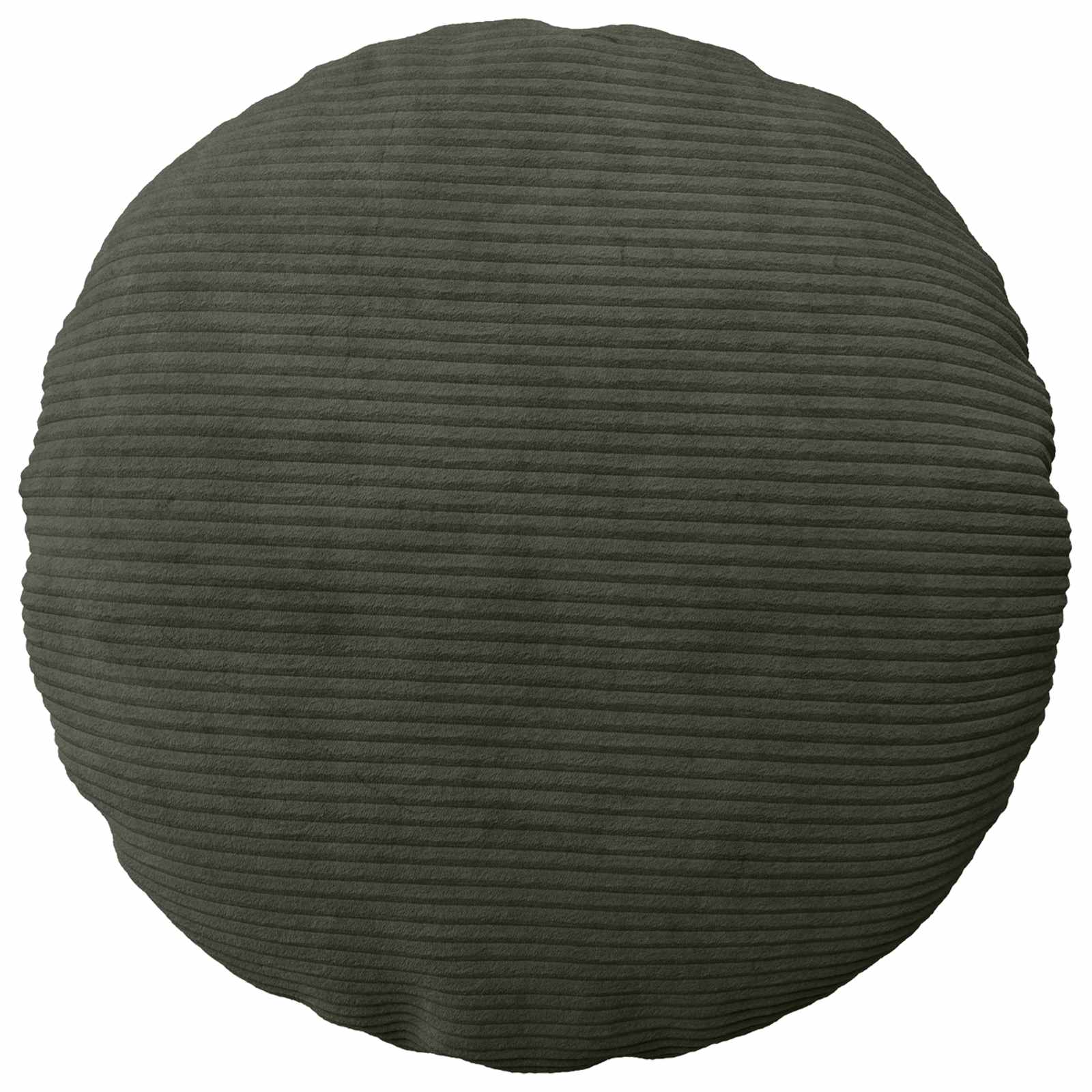 Párna huzat 2 pcs heerlen antracitszürke ø 50 cm cord