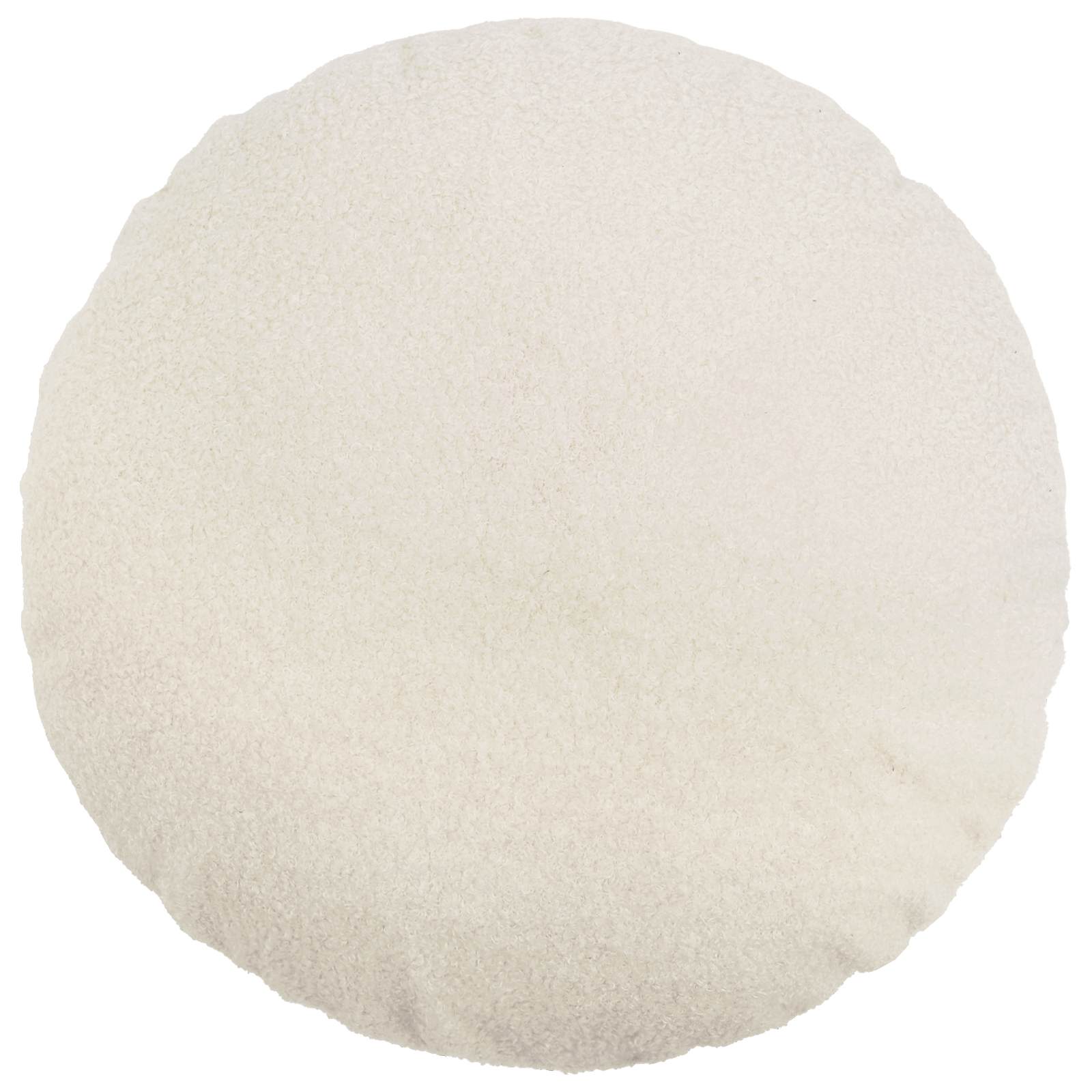 Párna huzat 2 pcs heerlen krémszínű ø 50 cm bouclé