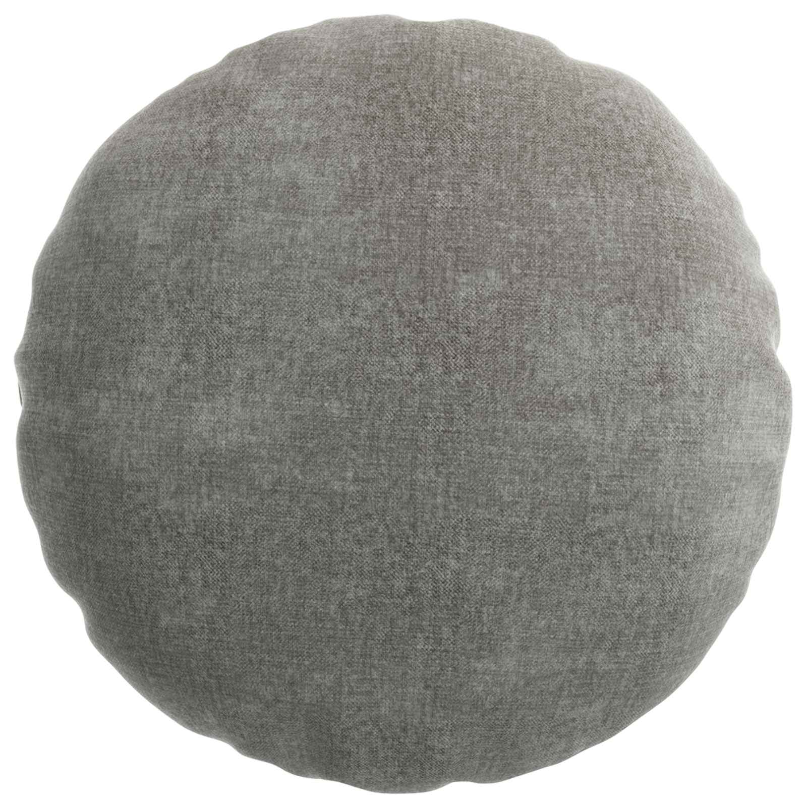 Párna huzat 6 db heerlen sötétszürke ø 60 cm chenille szövet