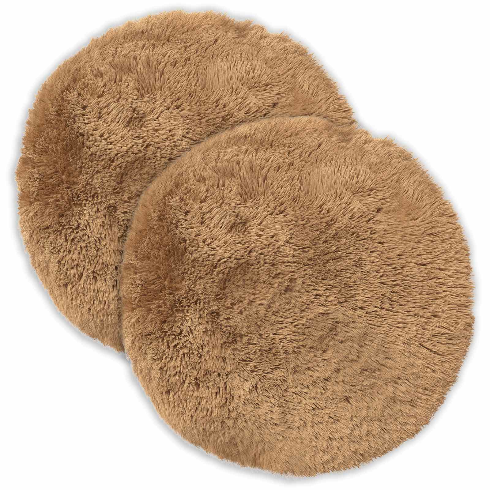 Párna huzat 2 pcs heerlen tópszínű ø 60 cm pv mikroplüss