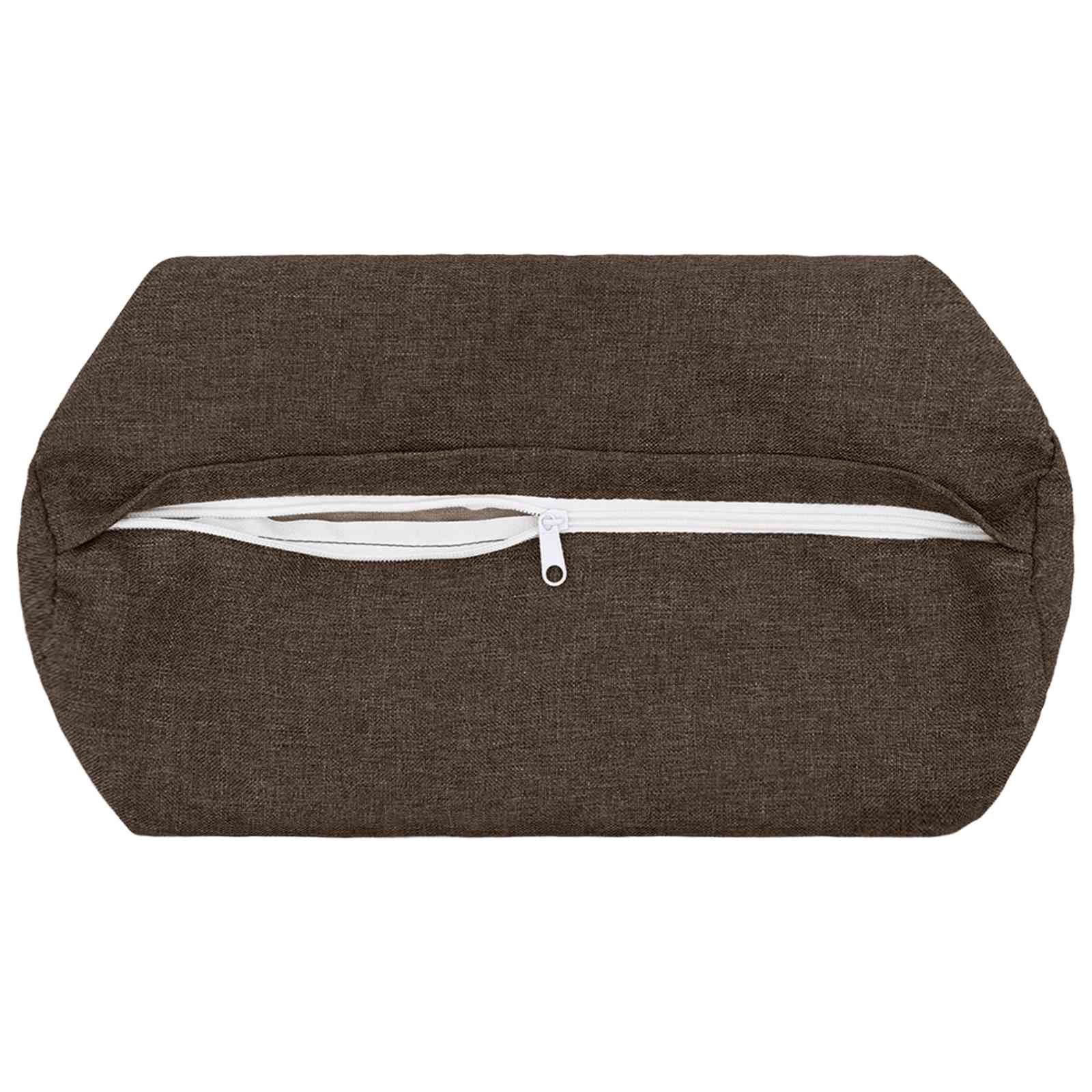 Párna huzat 6 db heerlen tópszínű ø 15 x 40 cm szövet