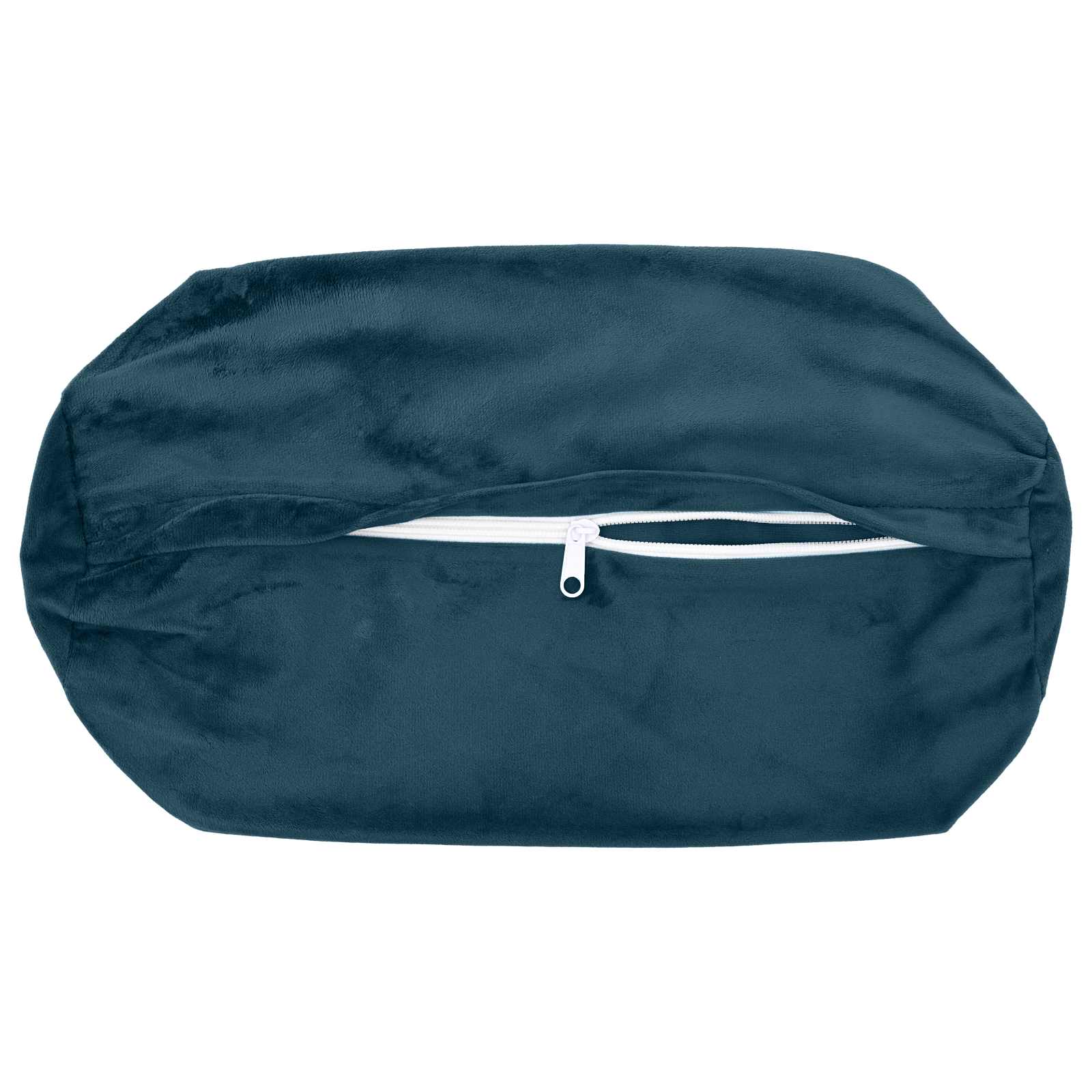 Párna huzat 2 pcs heerlen kék ø 15 x 40 cm bársony
