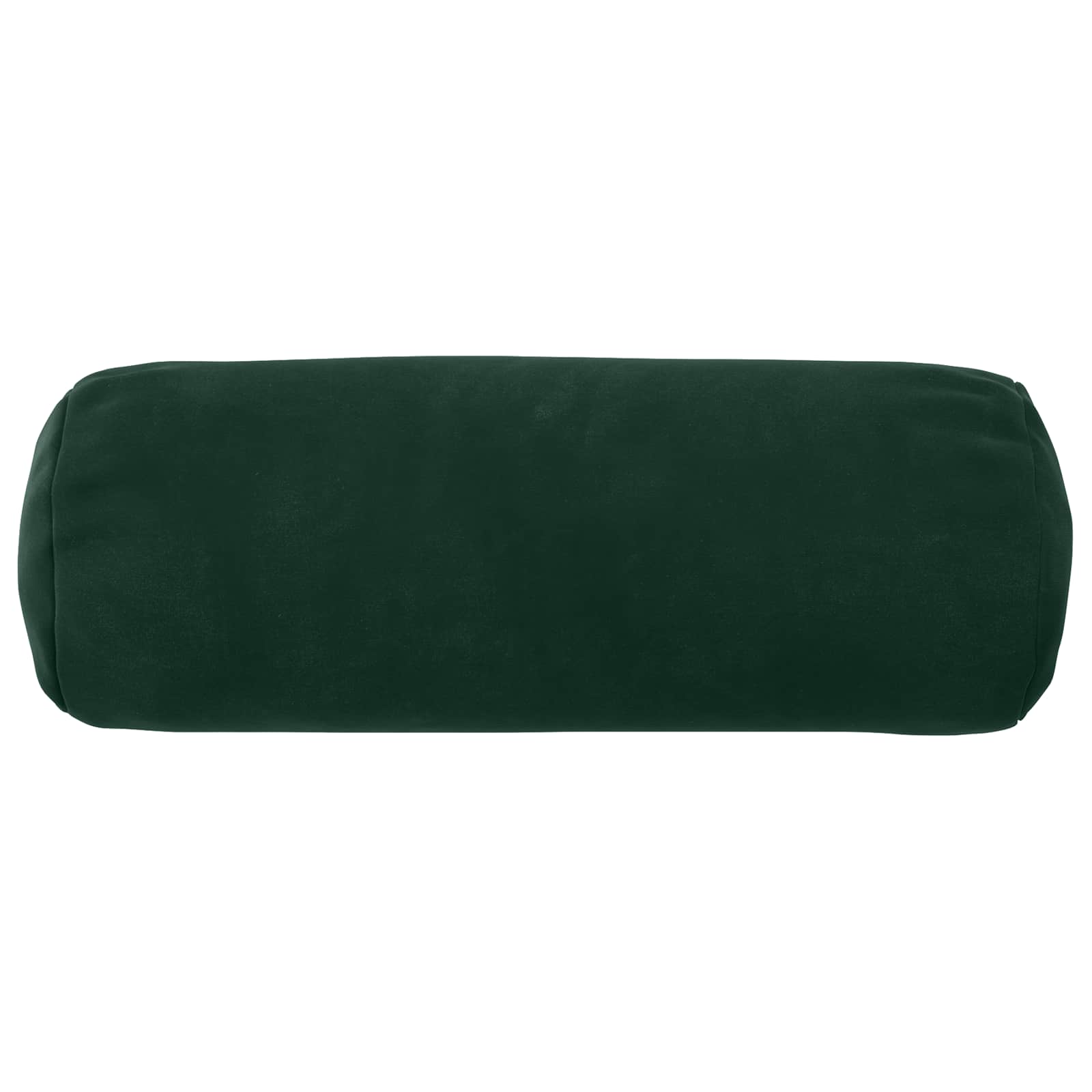 Párna huzat 2 pcs heerlen sötétzöld ø 15 x 40 cm bársony