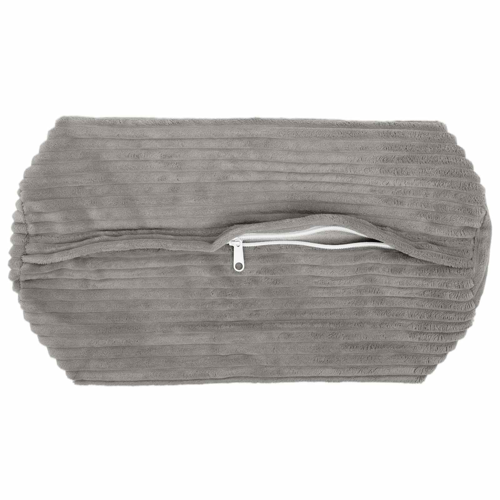 Párna huzat 2 pcs heerlen világosszürke ø 15 x 40 cm cord