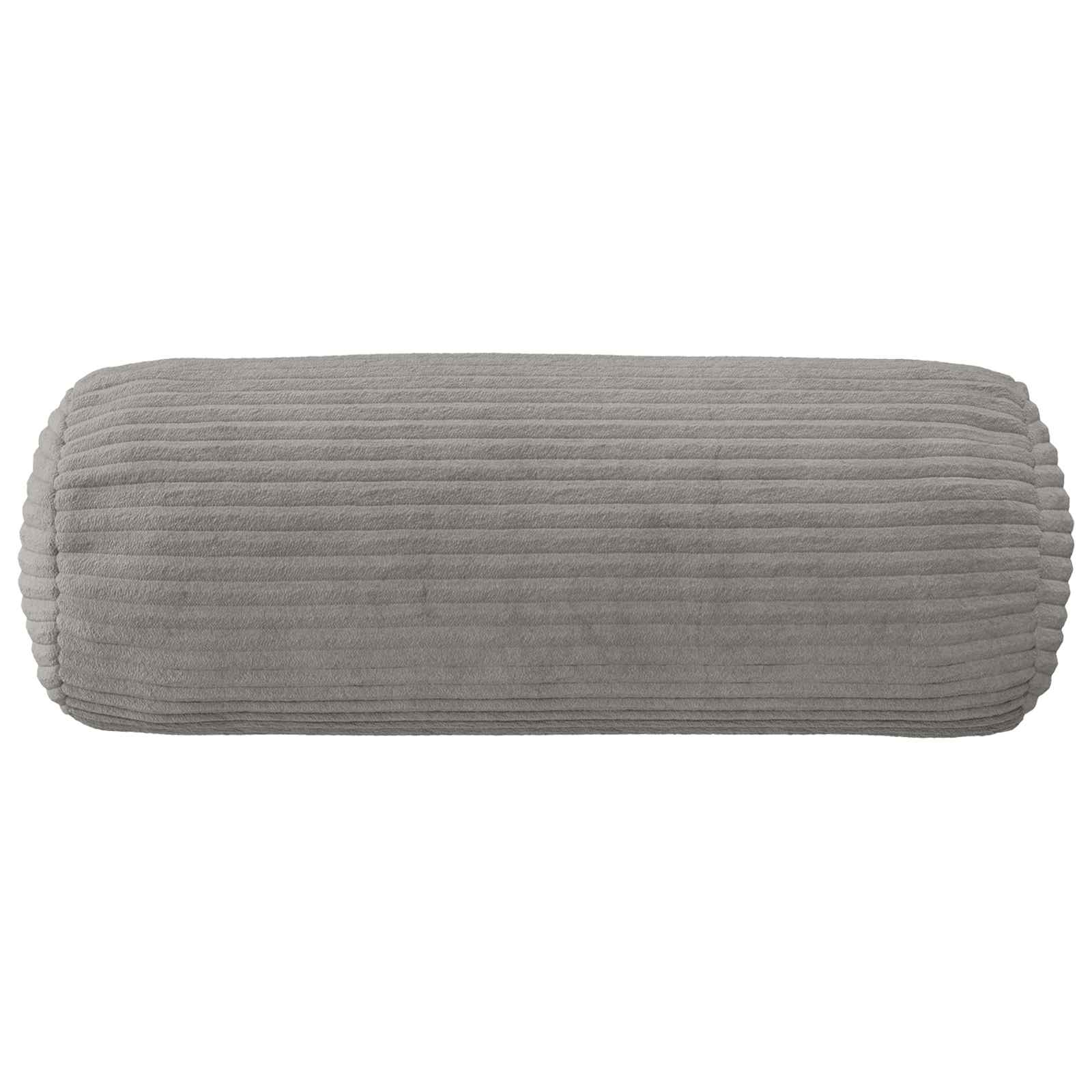 Párna huzat 6 pcs heerlen világosszürke ø 15 x 40 cm cord
