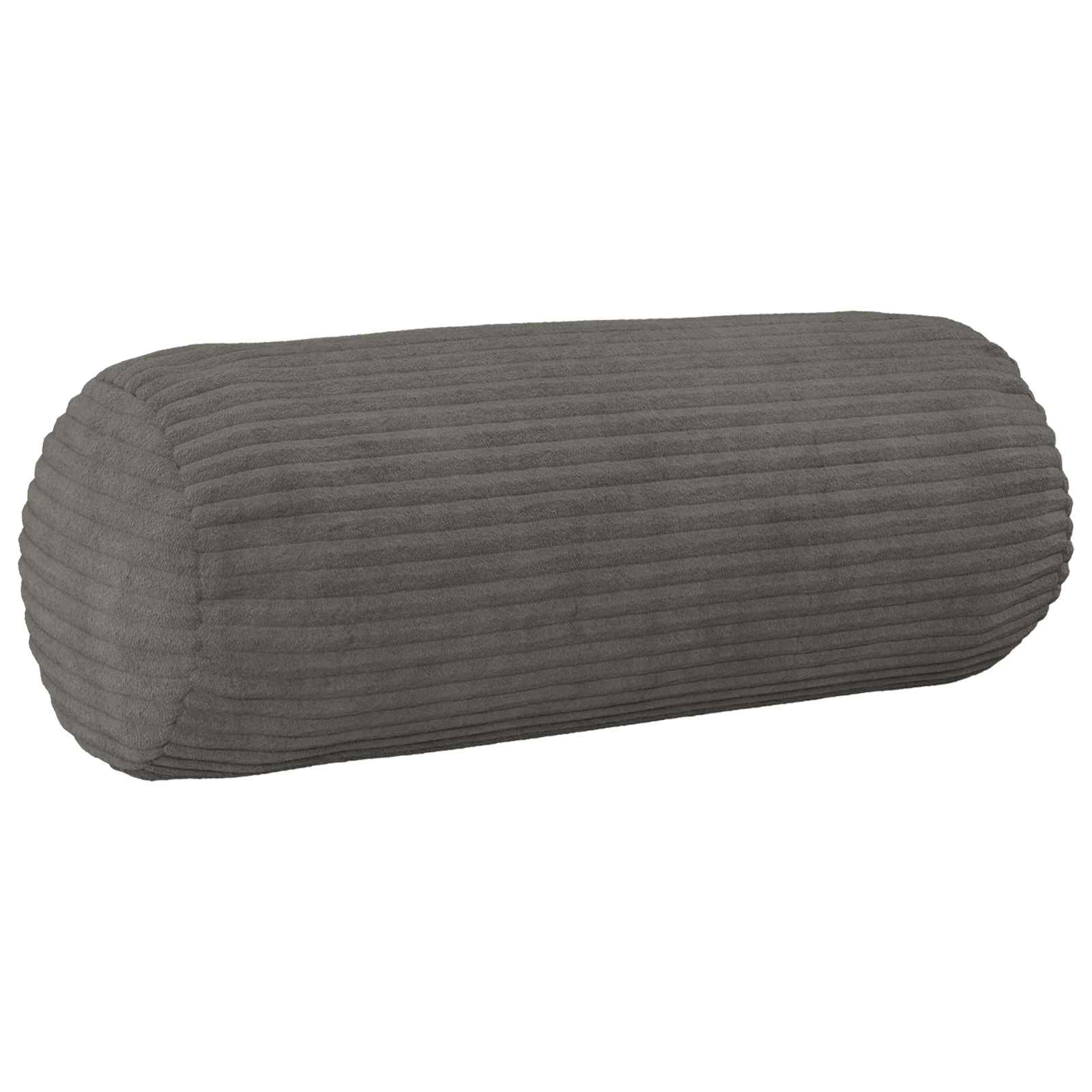 Párna huzat 6 pcs heerlen sötétszürke ø 15 x 40 cm cord