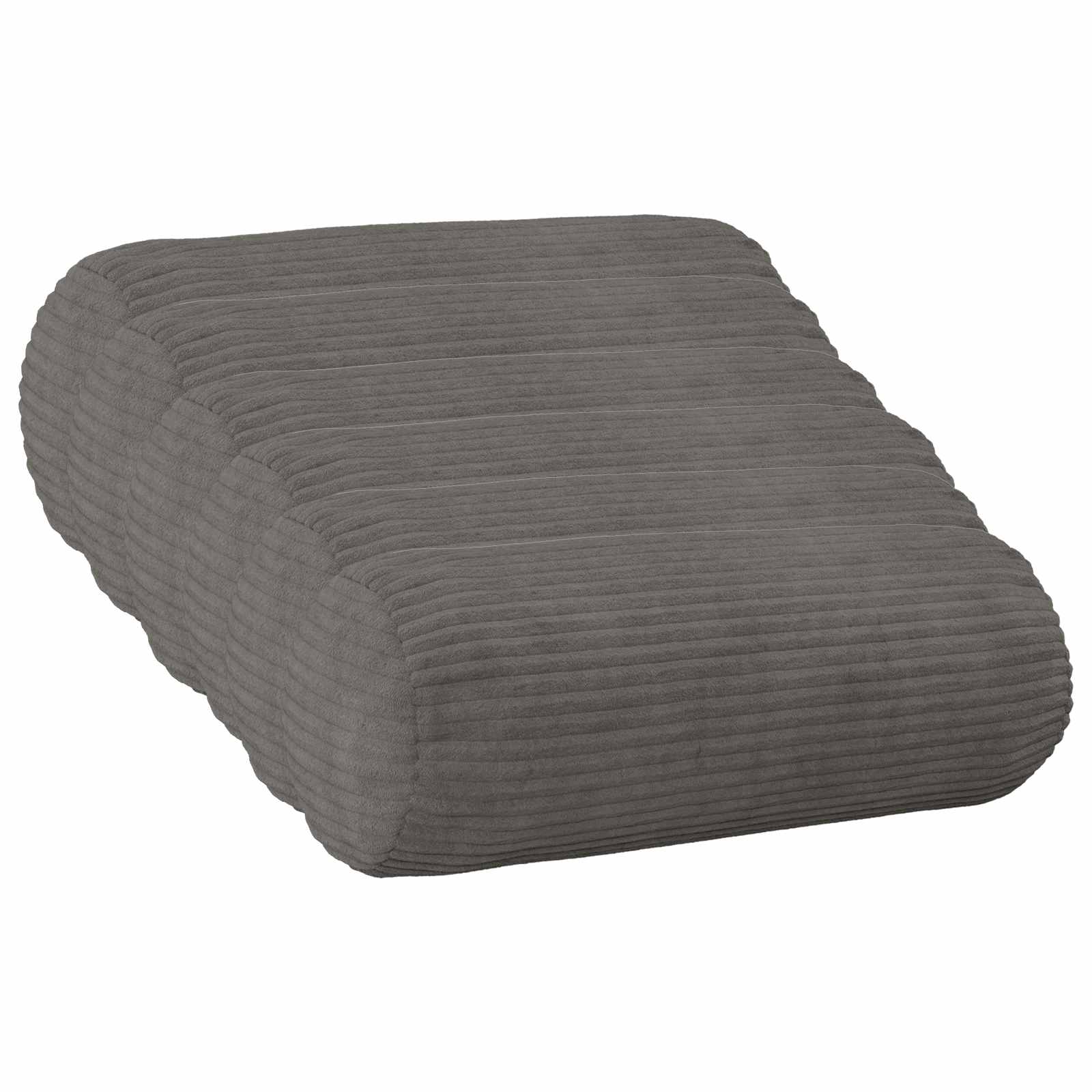 Párna huzat 6 pcs heerlen sötétszürke ø 15 x 40 cm cord