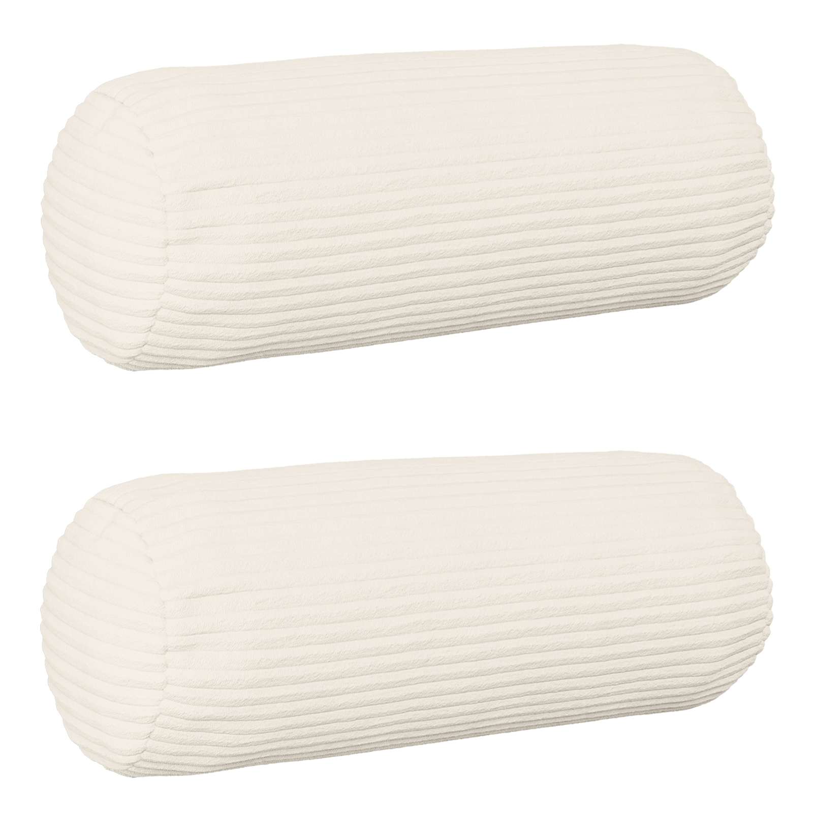 Párna huzat 2 pcs heerlen krémszínű ø 15 x 40 cm cord