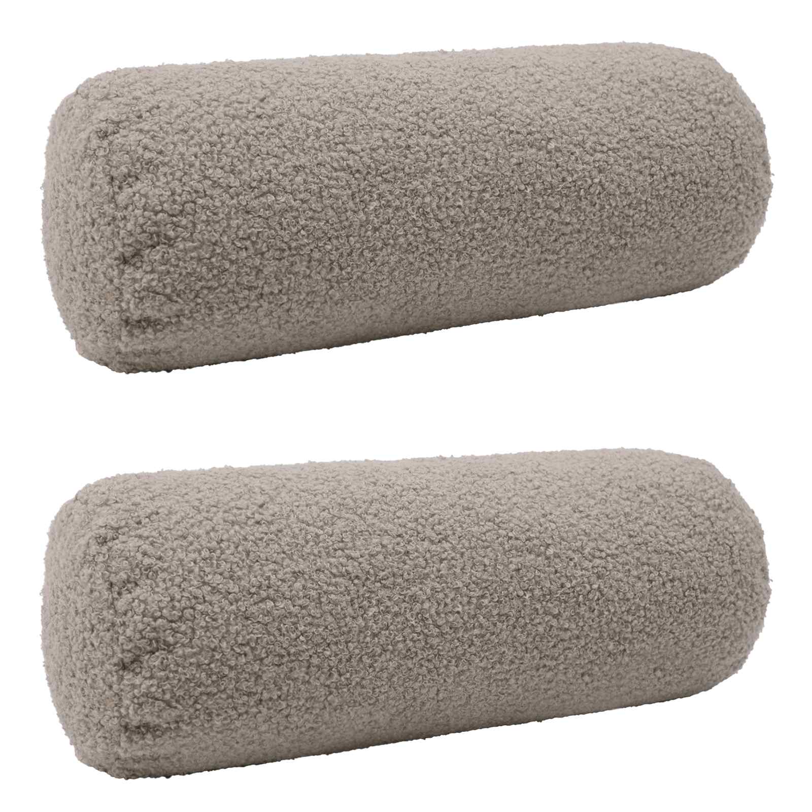 Párna huzat 2 pcs heerlen világosszürke ø 15 x 40 cm bouclé