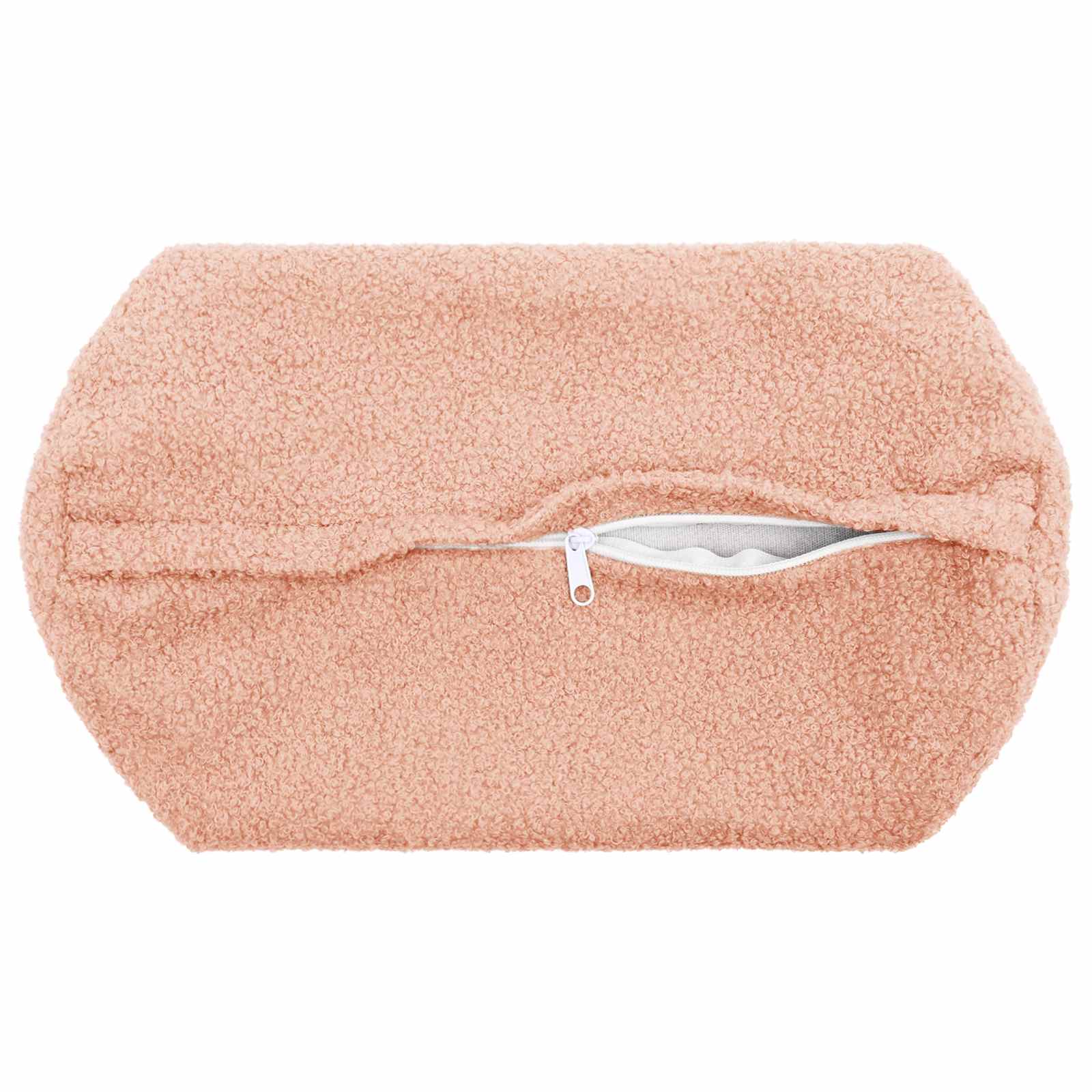 Párna huzat 6 pcs heerlen rózsaszín ø 15 x 40 cm bouclé