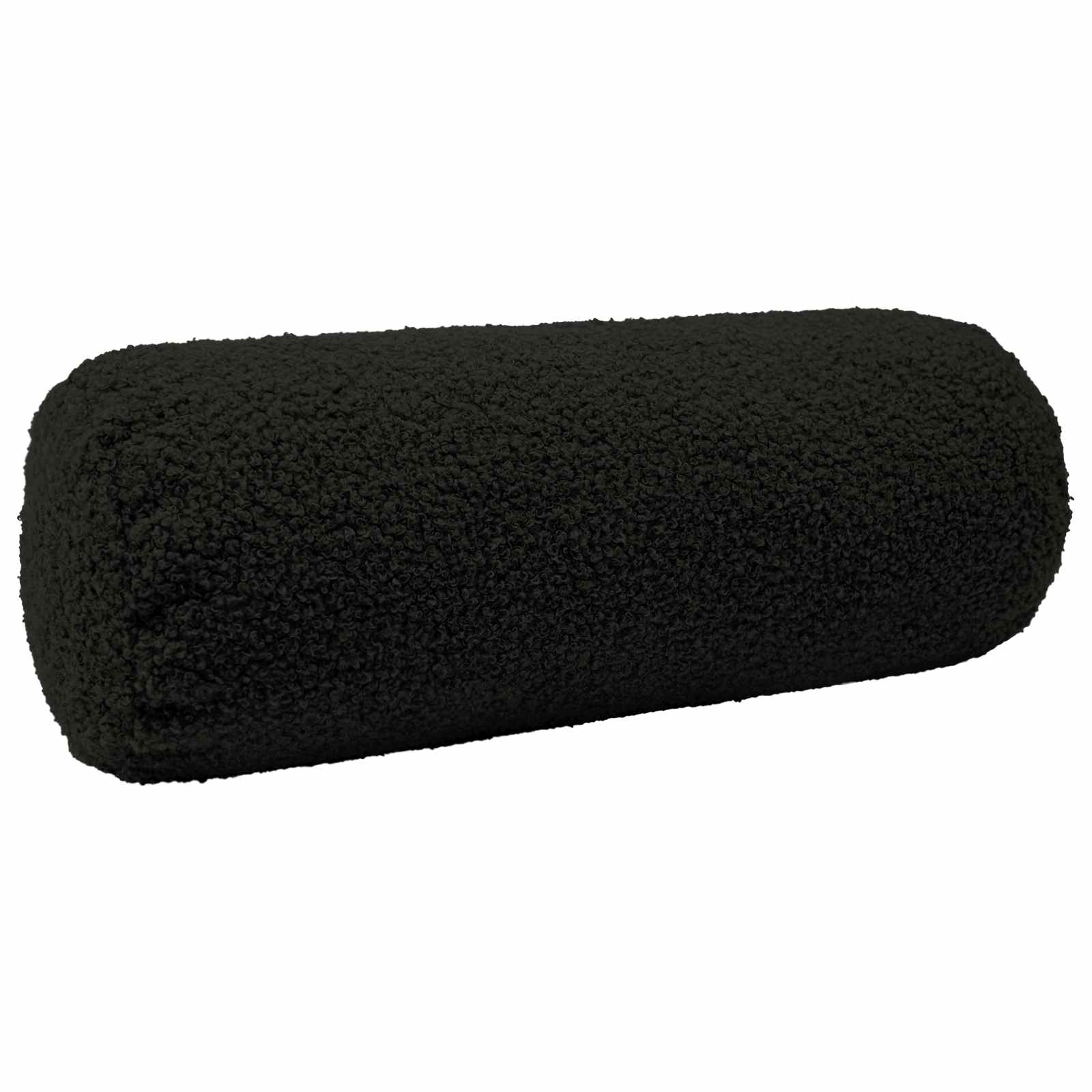 Párna huzat 2 pcs heerlen fekete ø 15 x 40 cm bouclé