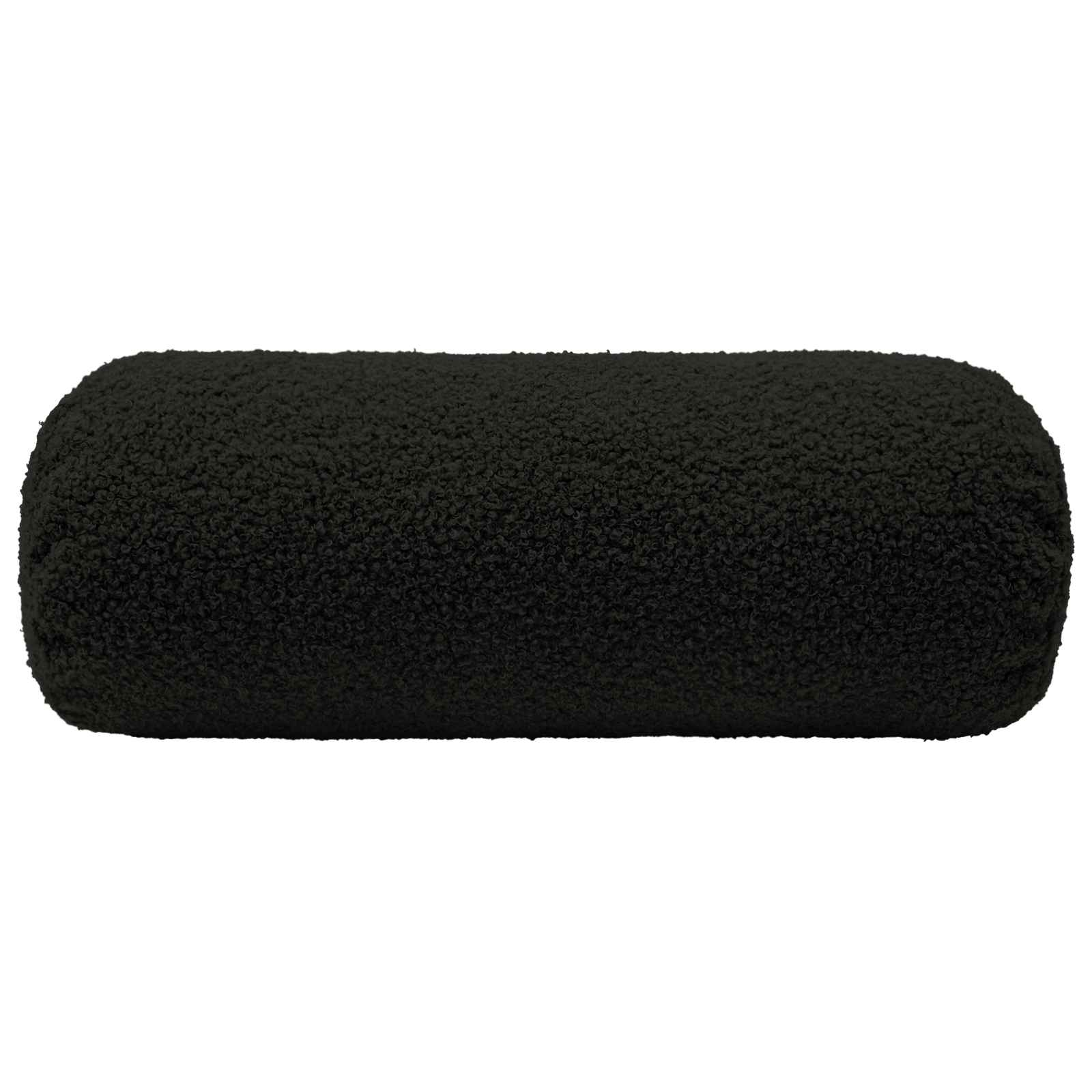 Párna huzat 2 pcs heerlen fekete ø 15 x 40 cm bouclé