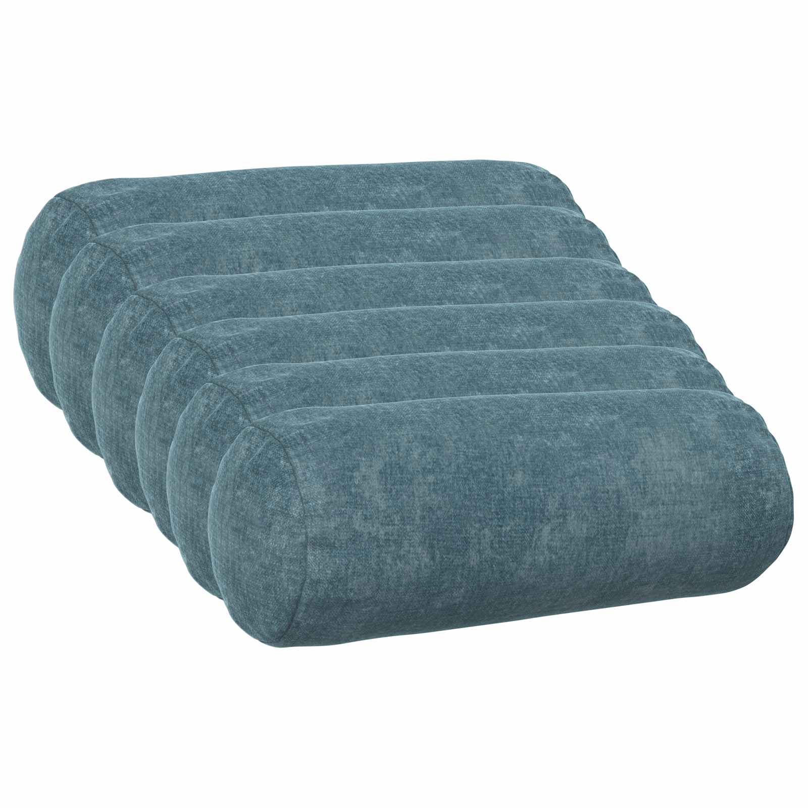 Párna huzat 6 pcs heerlen kék ø 15 x 40 cm chenille szövet