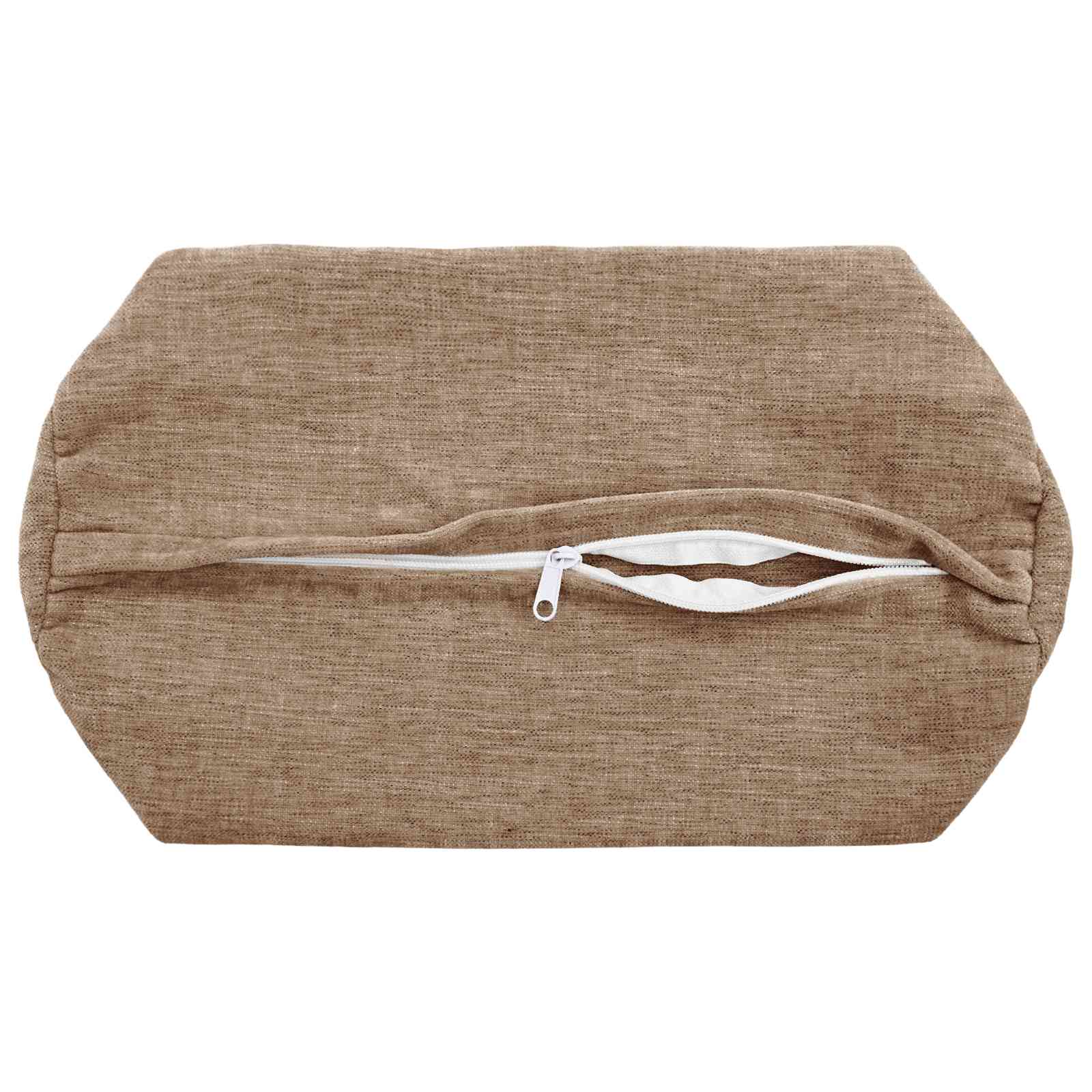 Párna huzat 6 db heerlen barna ø 15 x 40 cm chenille szövet