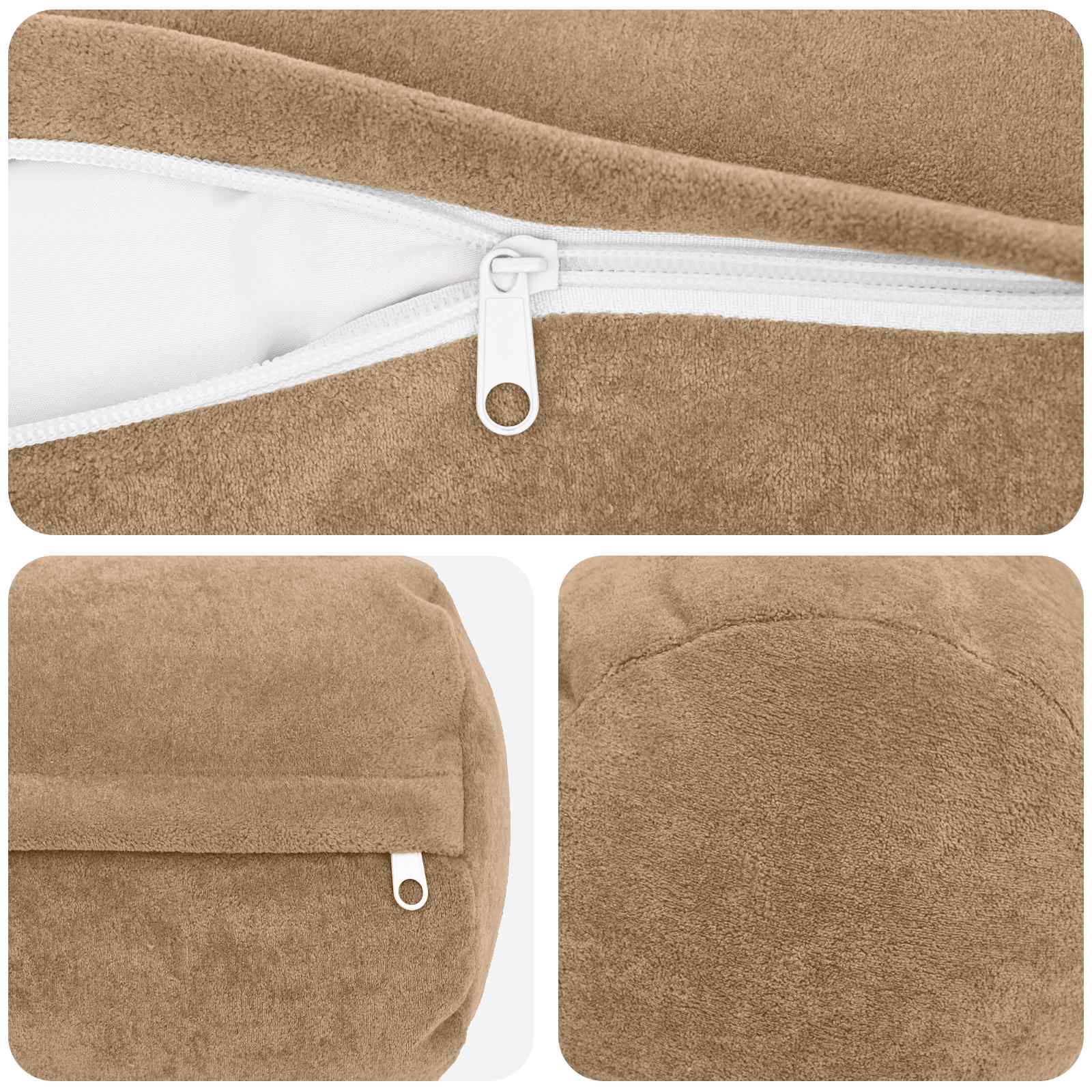 Párna huzat 6 pcs heerlen tópszínű ø 15 x 40 cm