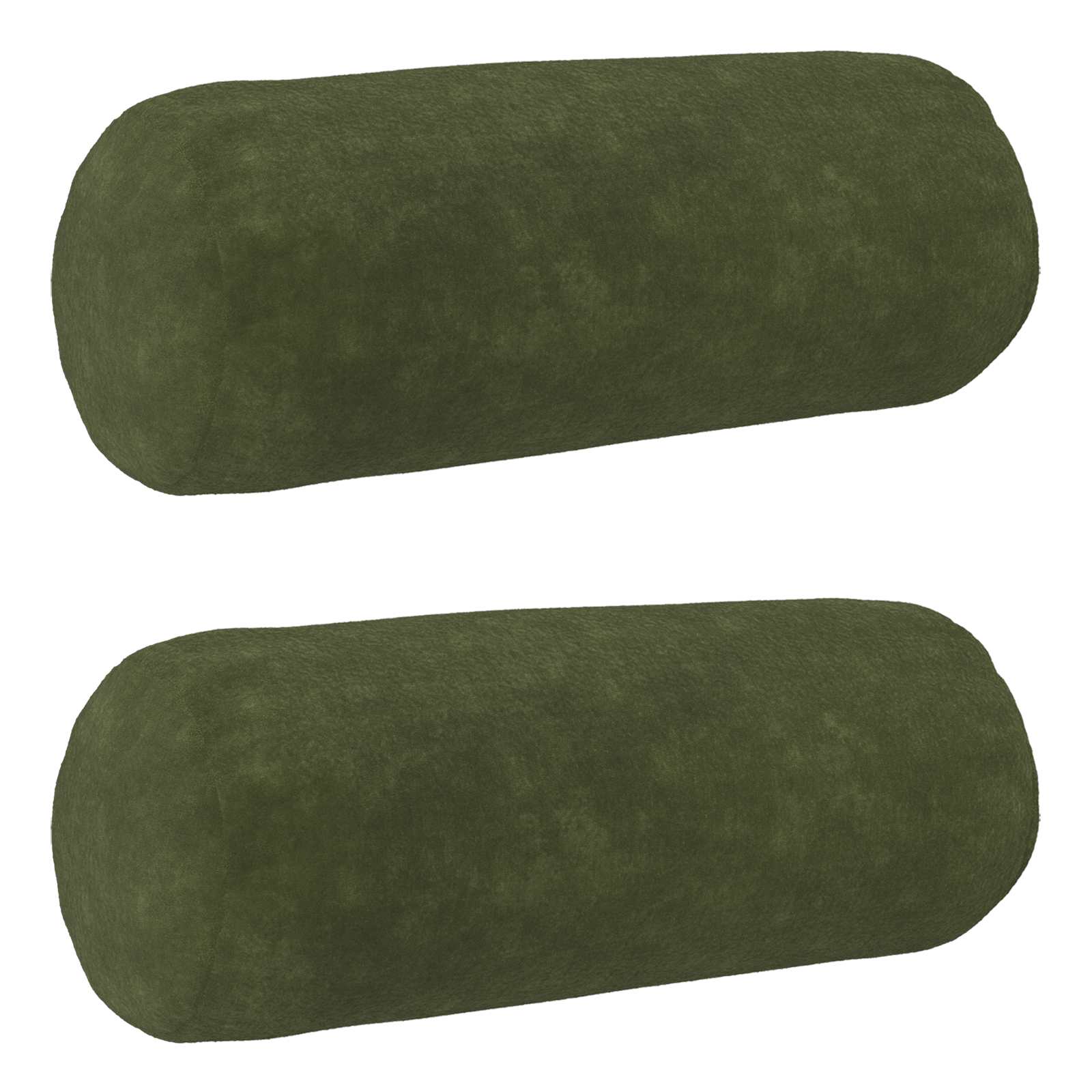 Párna huzat 2 pcs heerlen zöld ø 15 x 40 cm mikroszálas plüss
