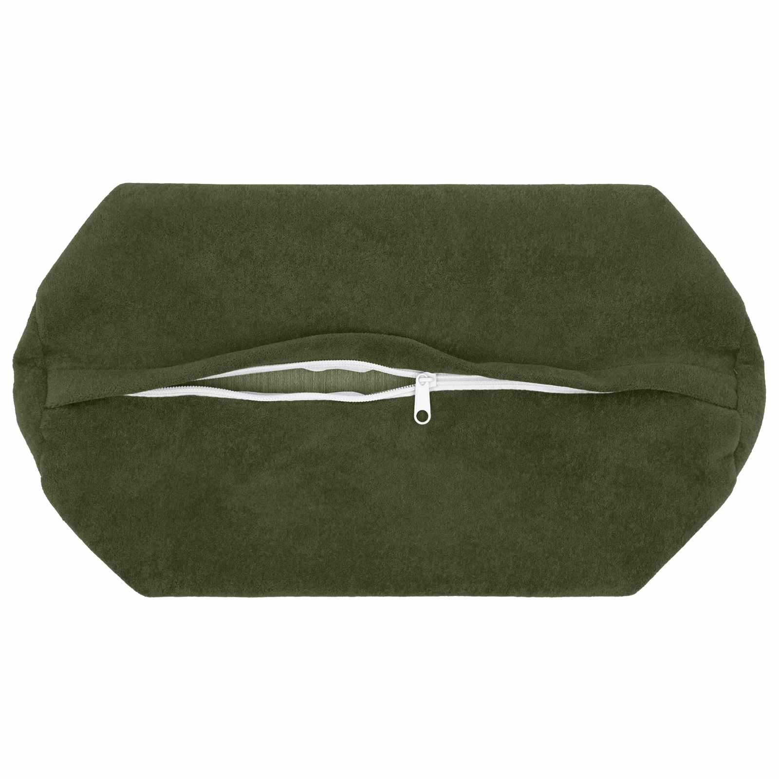 Párna huzat 6 pcs heerlen zöld ø 15 x 40 cm mikroszálas plüss