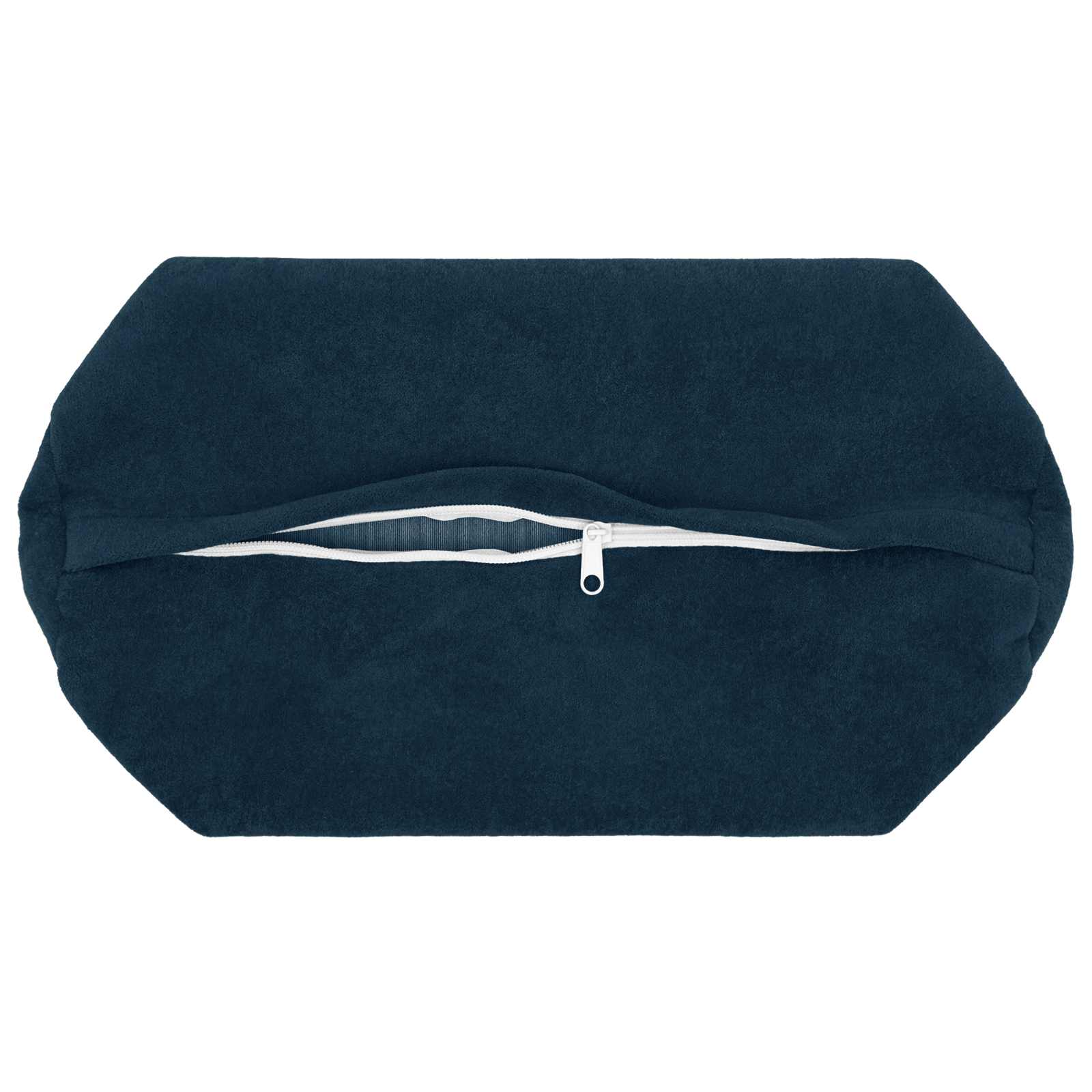 Párna huzat 2 pcs heerlen kék ø 15 x 40 cm mikroszálas plüss