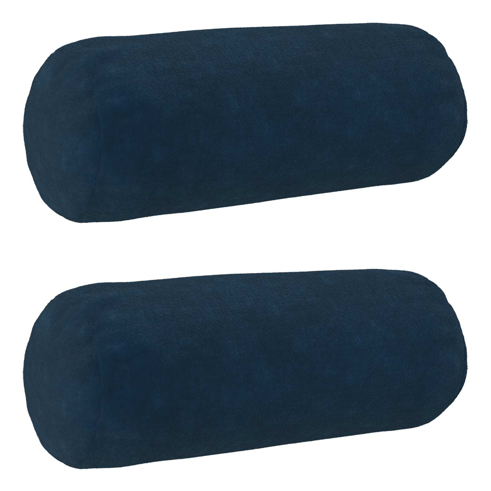 Párna huzat 2 pcs heerlen kék ø 15 x 40 cm mikroszálas plüss
