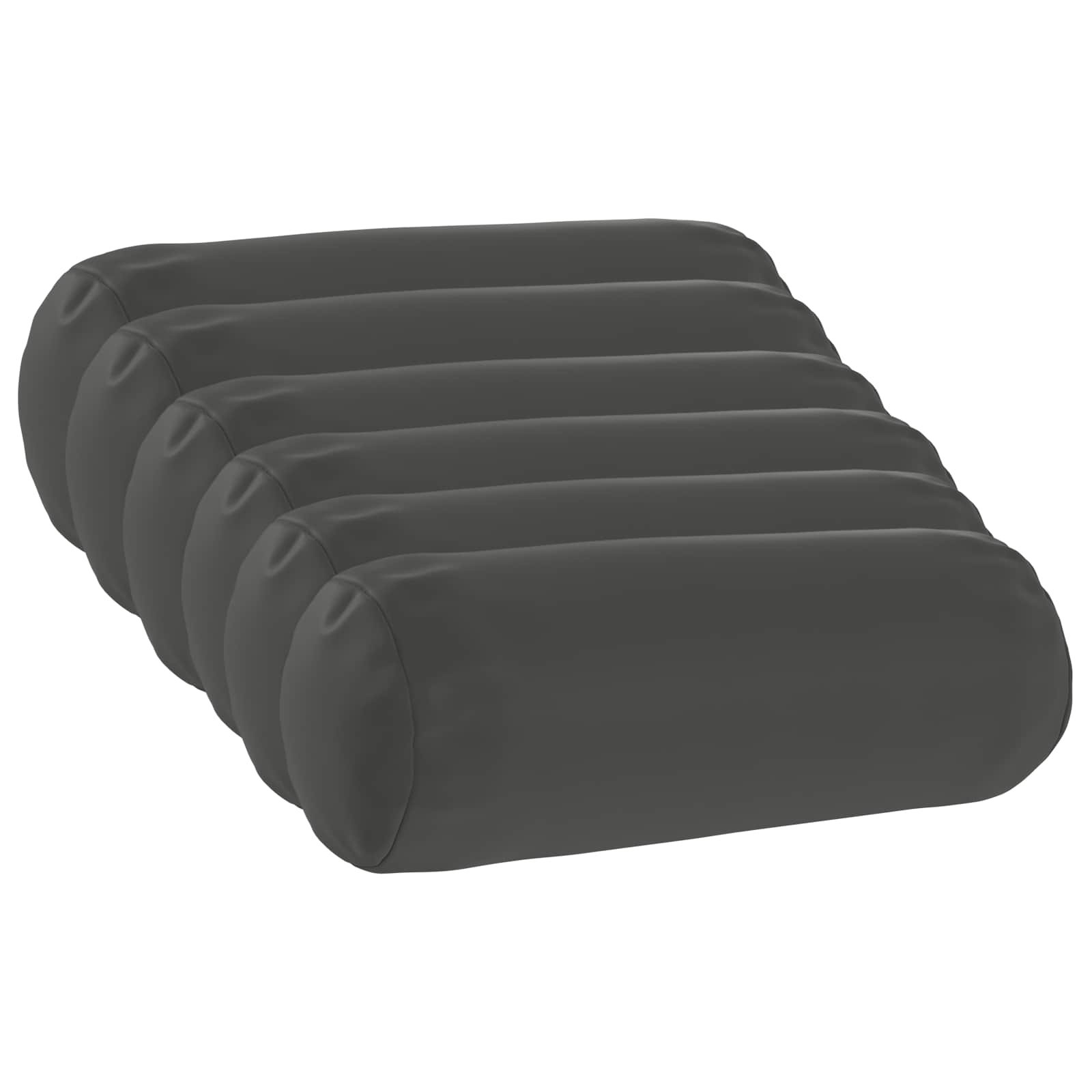 Párna huzat 6 pcs heerlen antracitszürke ø 15 x 40 cm