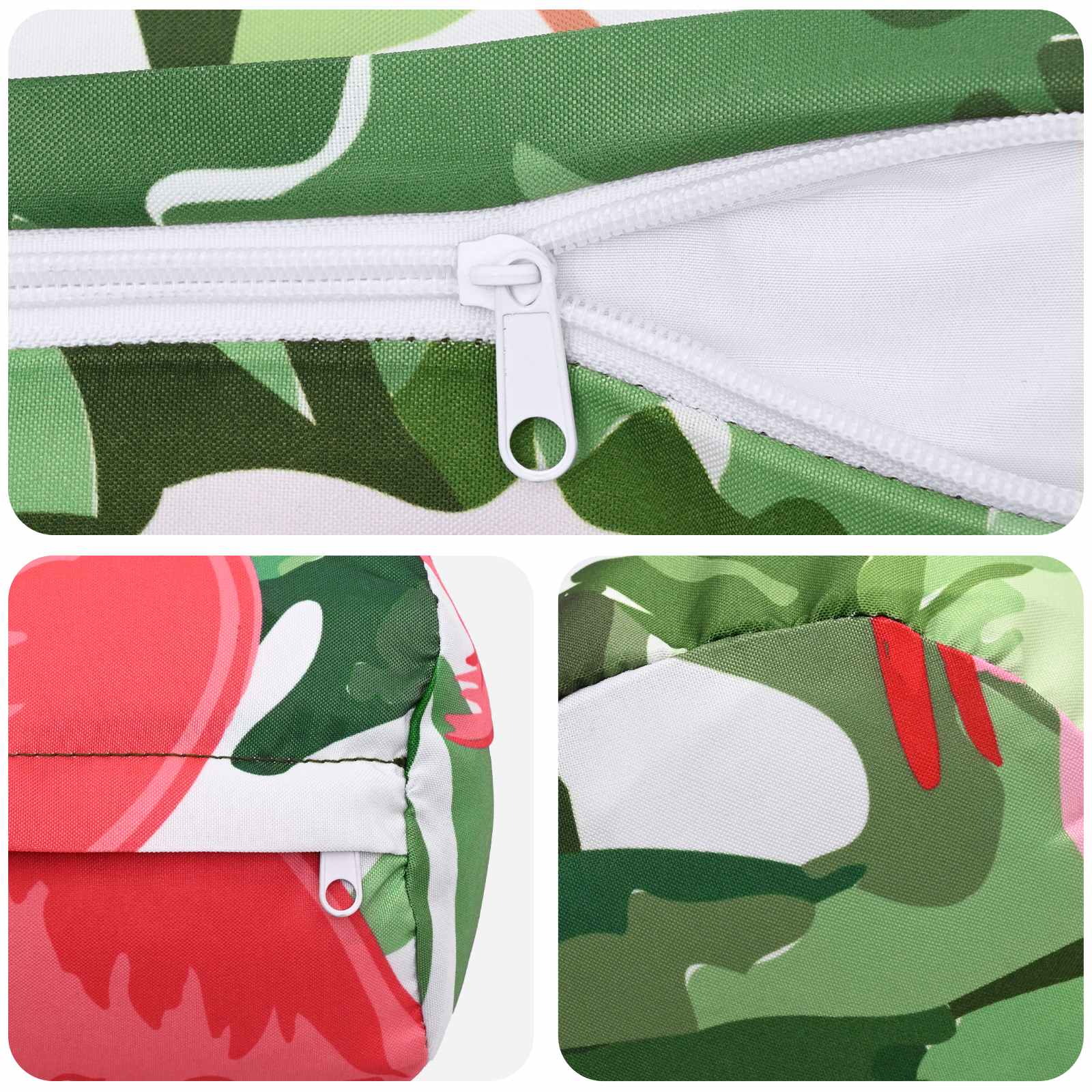 Párna huzat 2 pcs heerlen fekete ø 15 x 40 cm poliészter