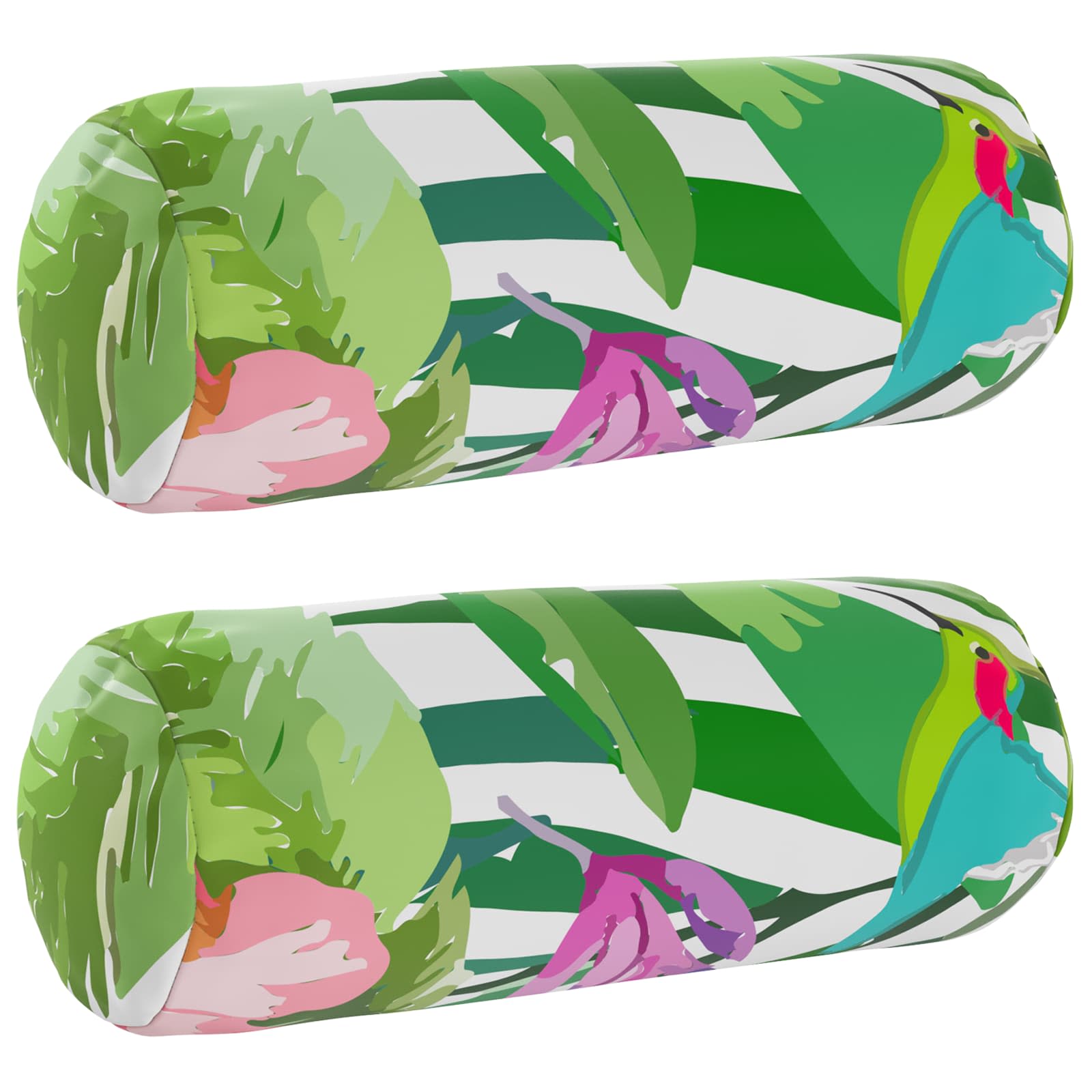 Párna huzat 2 pcs heerlen fekete ø 15 x 40 cm poliészter