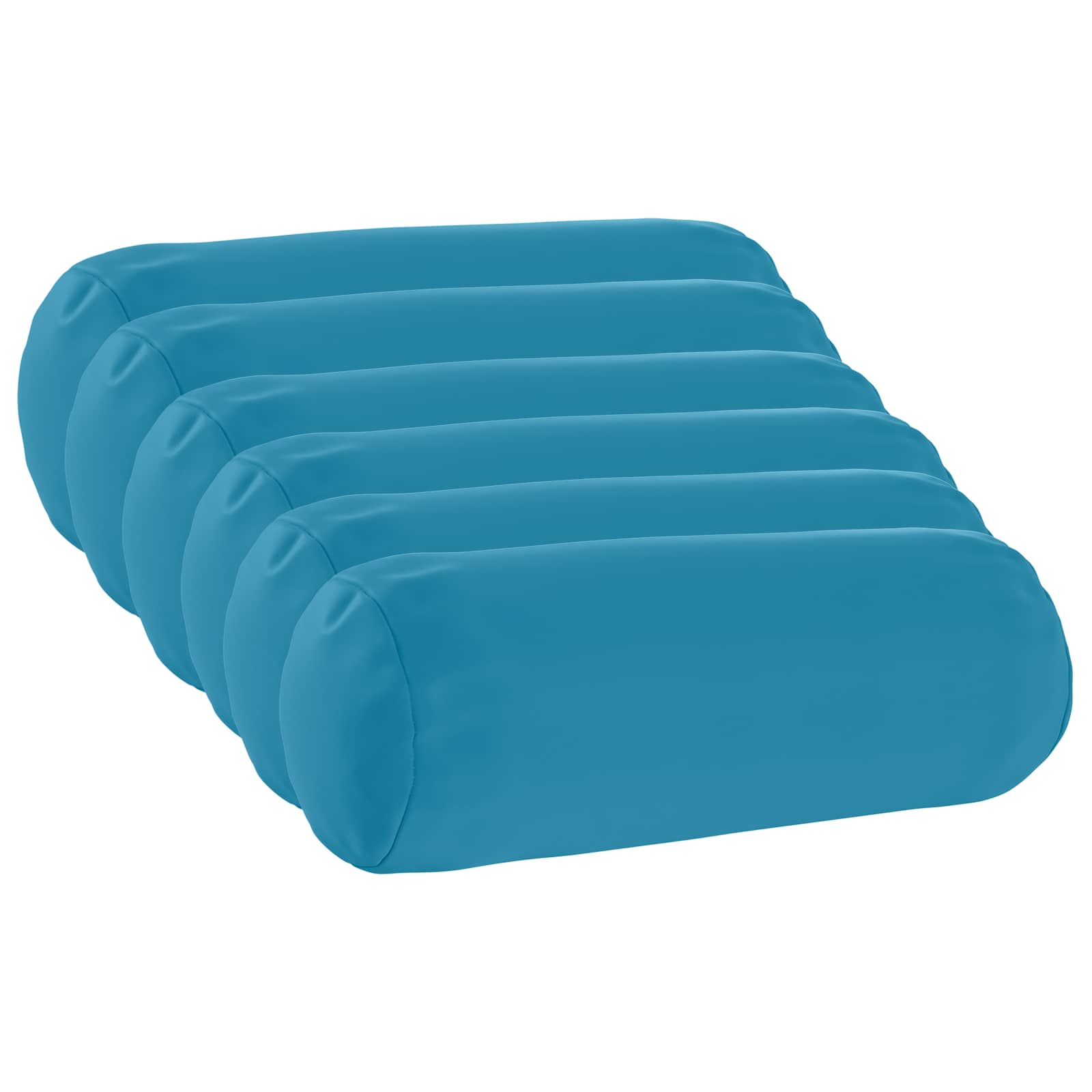 Párna huzat 6 pcs heerlen világoskék ø 15 x 40 cm poliészter