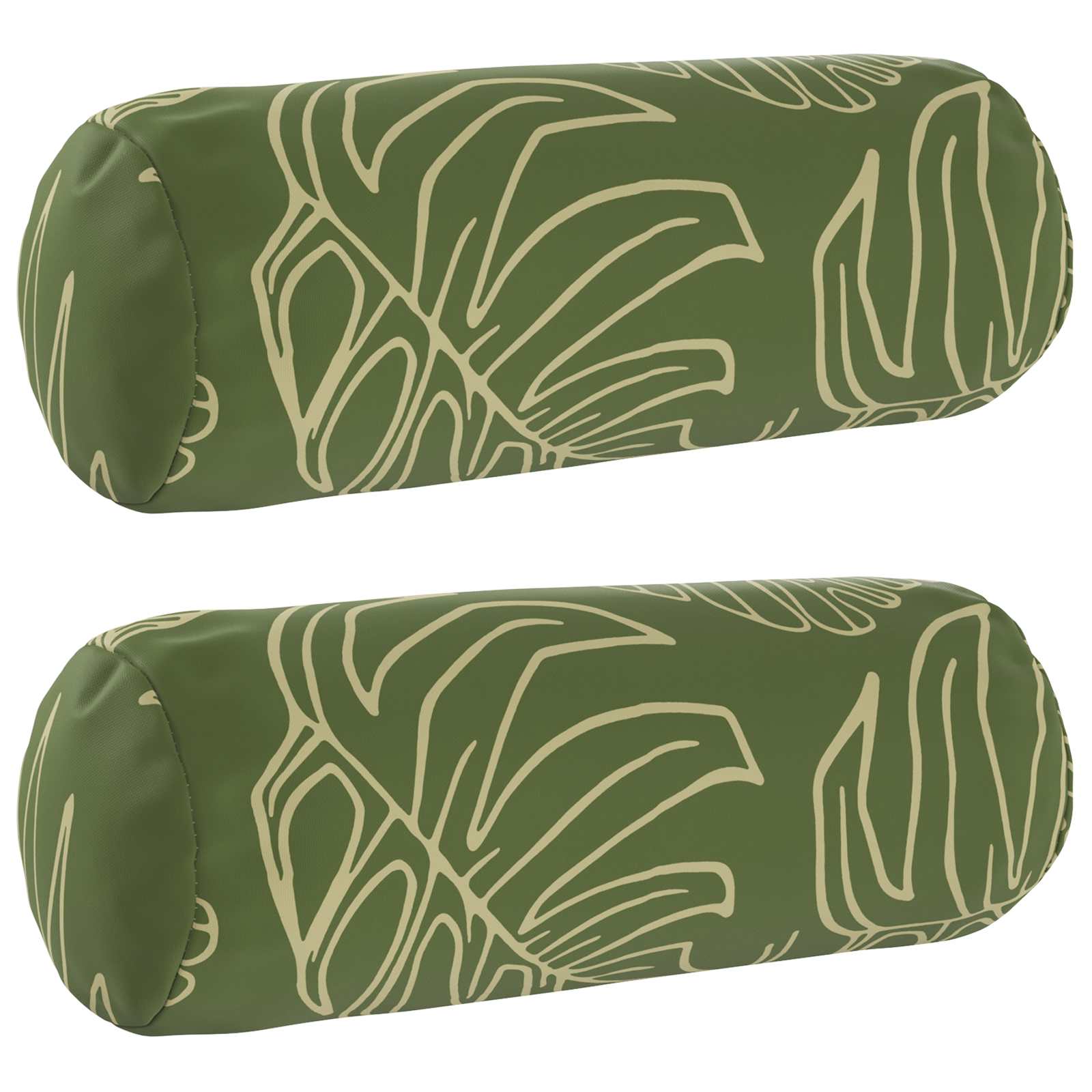 Párna huzat 2 pcs heerlen levélminta ø 15 x 40 cm poliészter