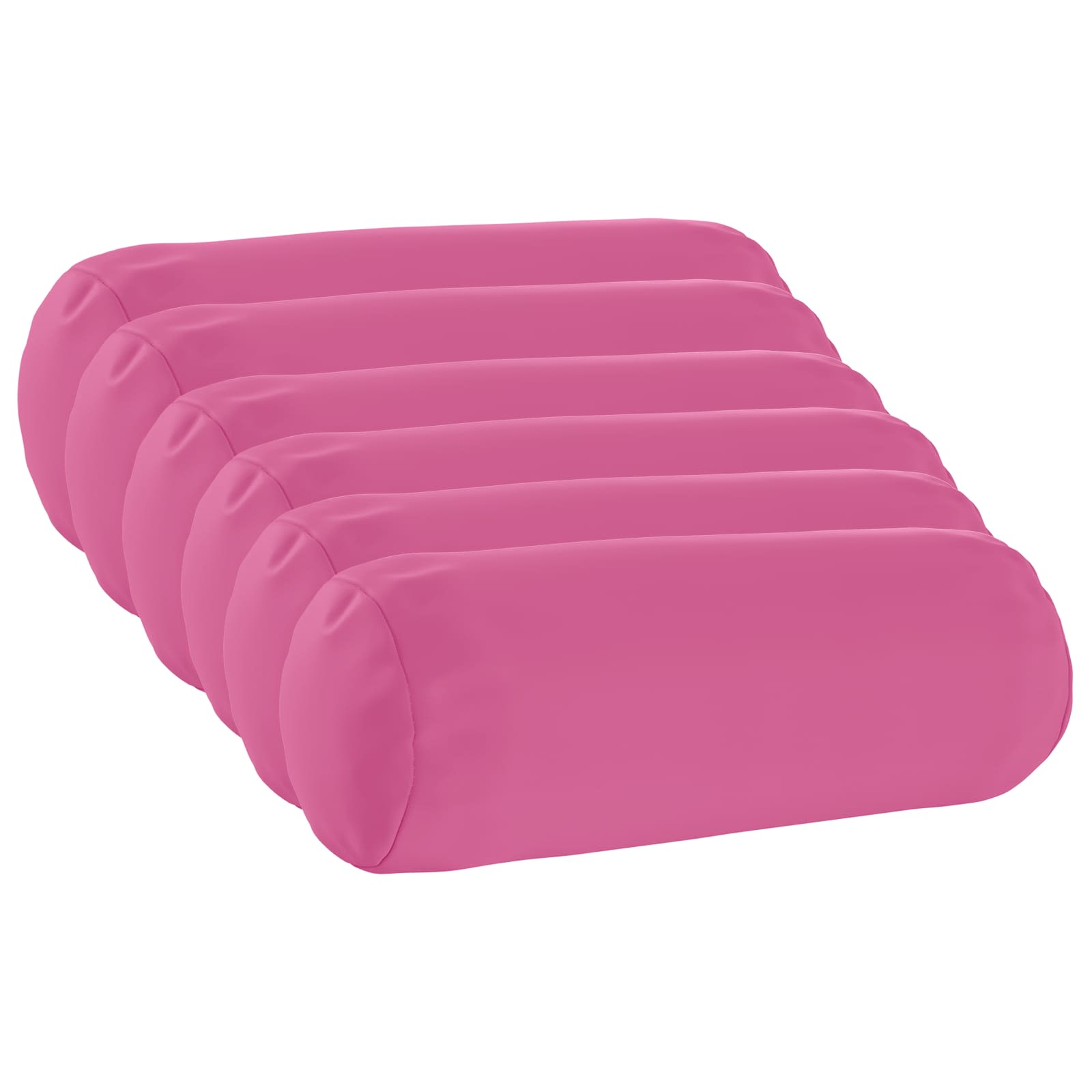 Párna huzat 6 pcs heerlen rózsaszín ø 15 x 40 cm poliészter