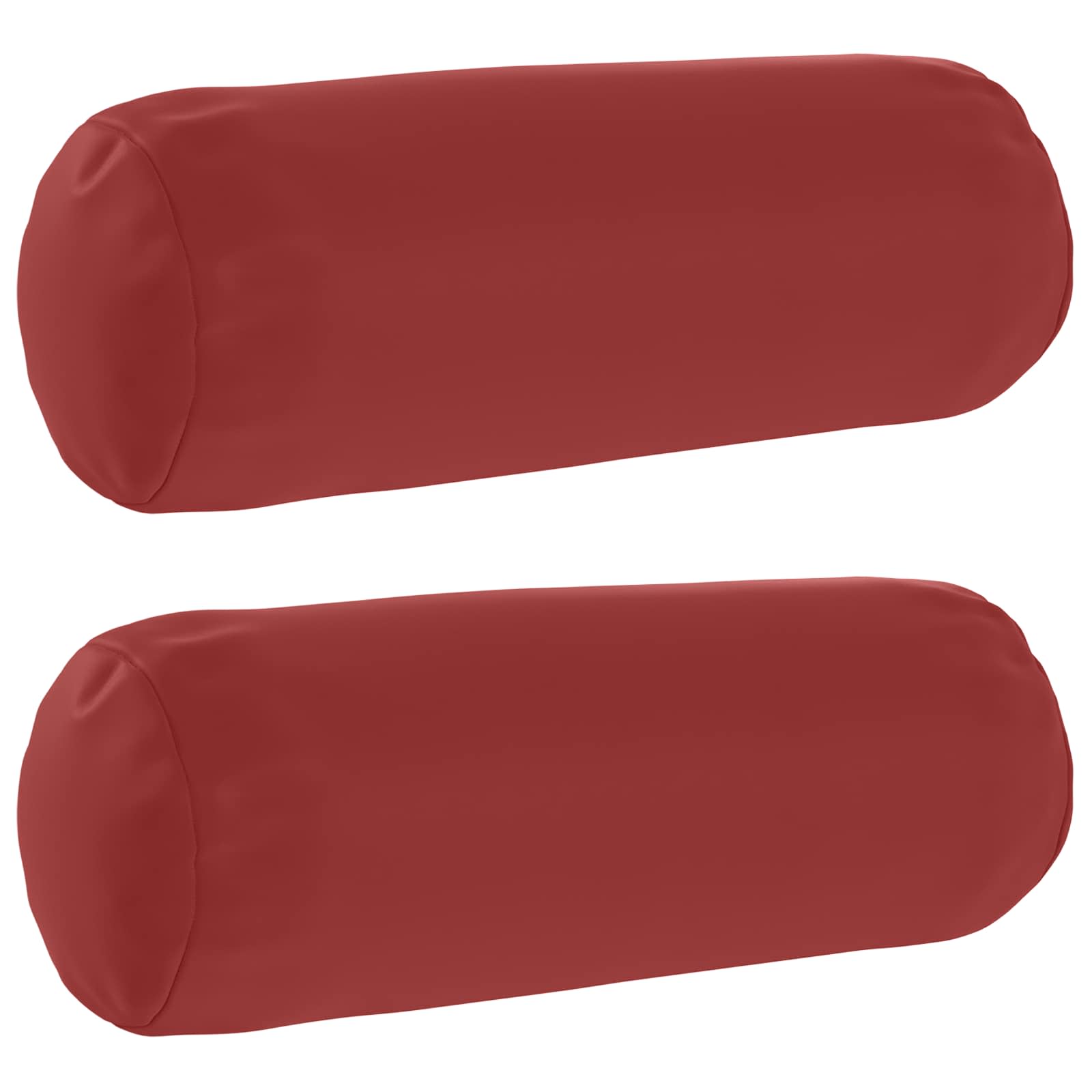 Párna huzat 2 pcs heerlen bordó ø 15 x 40 cm poliészter