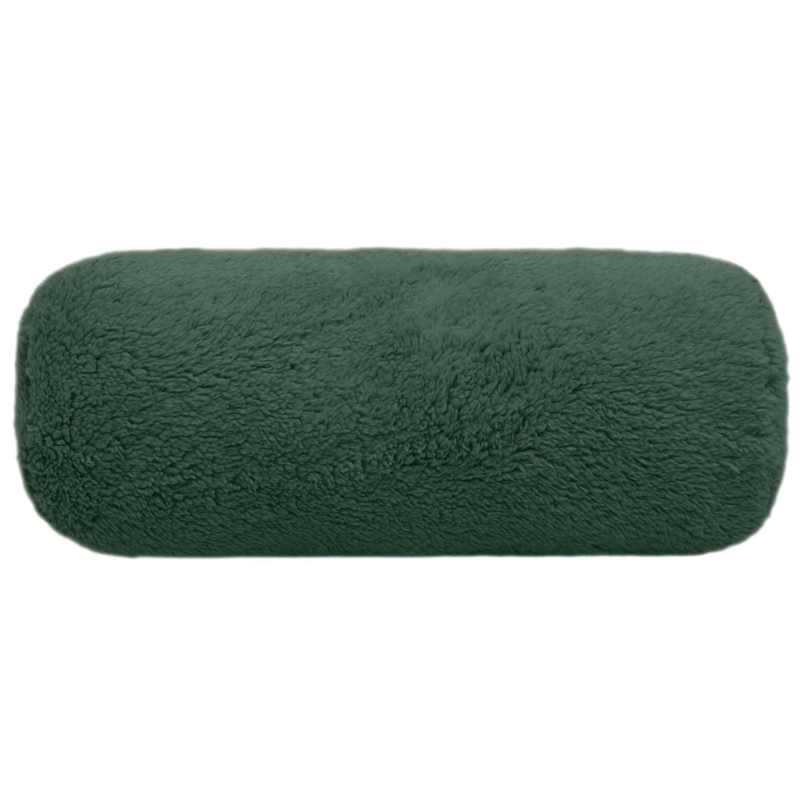 Párna huzat 2 pcs heerlen sötétzöld ø 15 x 40 cm bouclé