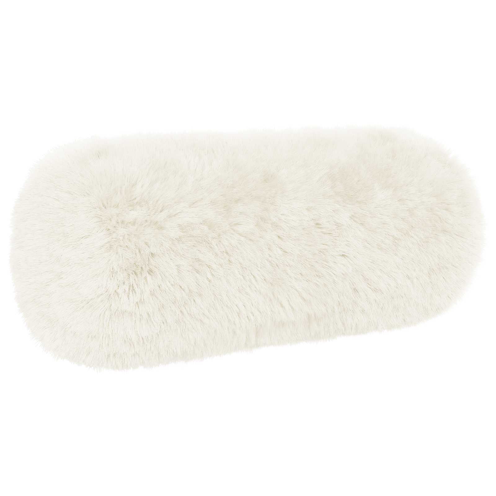 Párna huzat 2 pcs heerlen fehér ø 15 x 40 cm pv mikroplüss