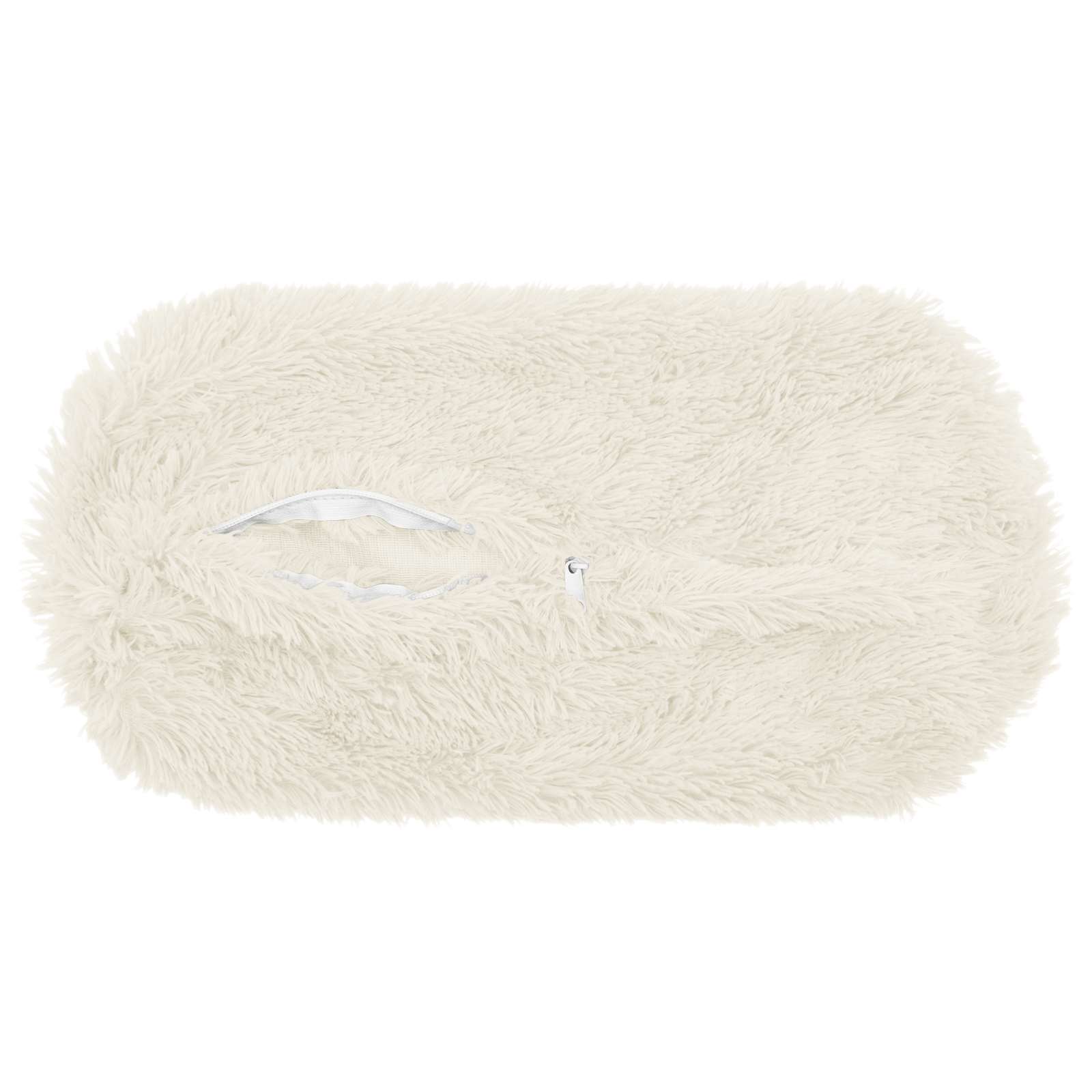 Párna huzat 2 pcs heerlen fehér ø 15 x 40 cm pv mikroplüss