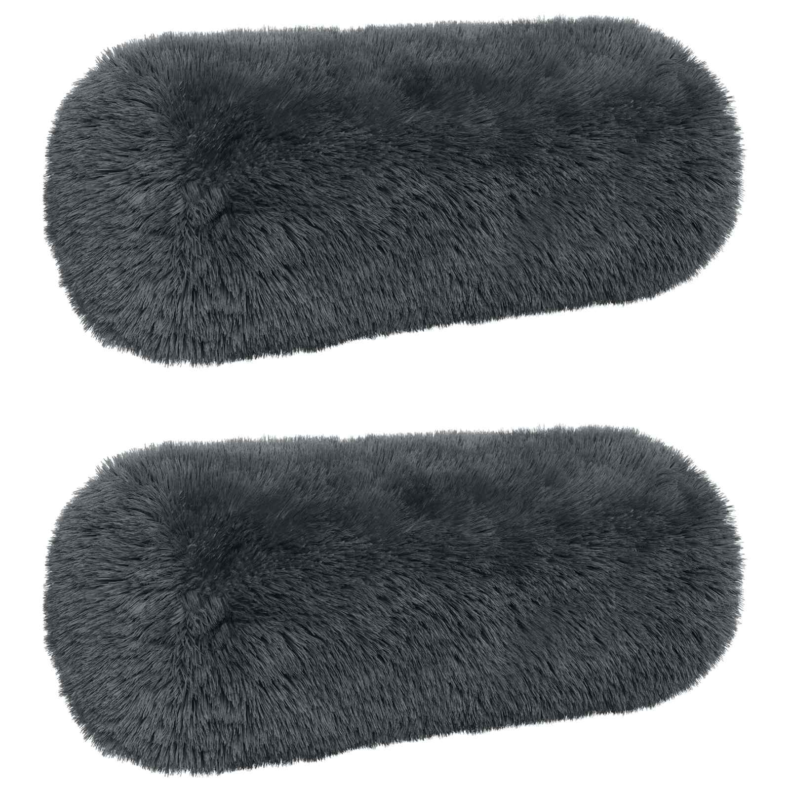 Párna huzat 2 pcs heerlen antracitszürke ø 15 x 40 cm
