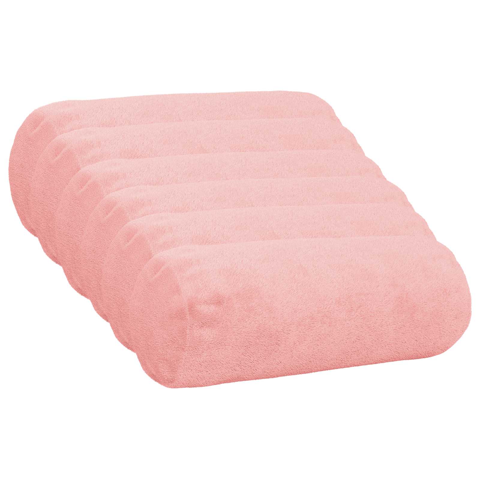 Párna huzat 6 pcs heerlen rózsaszín ø 15 x 40 cm flanell