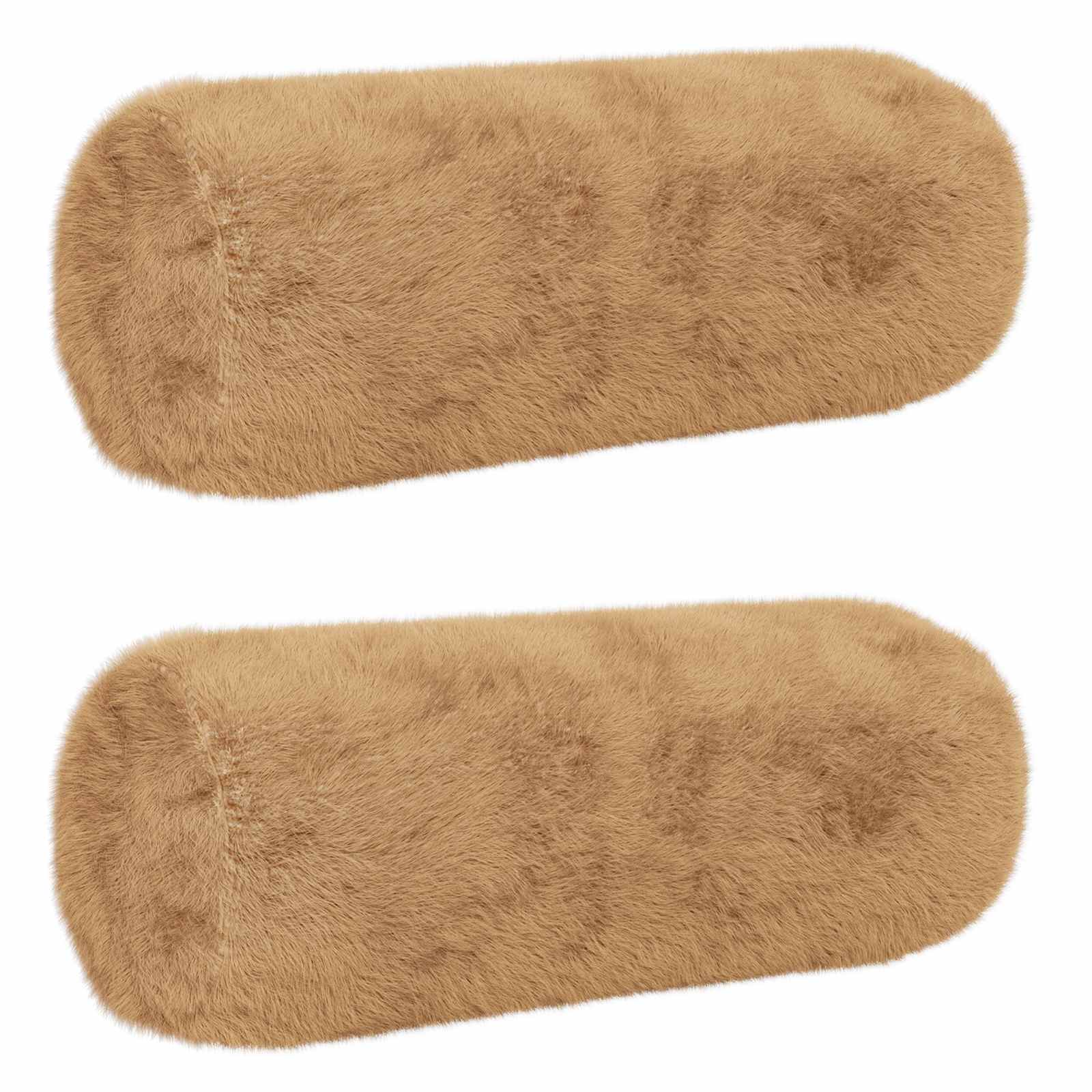 Párna huzat 2 db heerlen tópszínű ø 15 x 40 cm műnyúl szőr