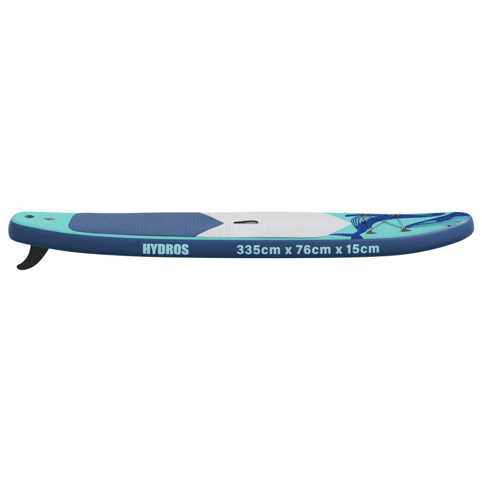Felfújható stand up paddle board hydros 335 x 76 x 15 cm türkiz