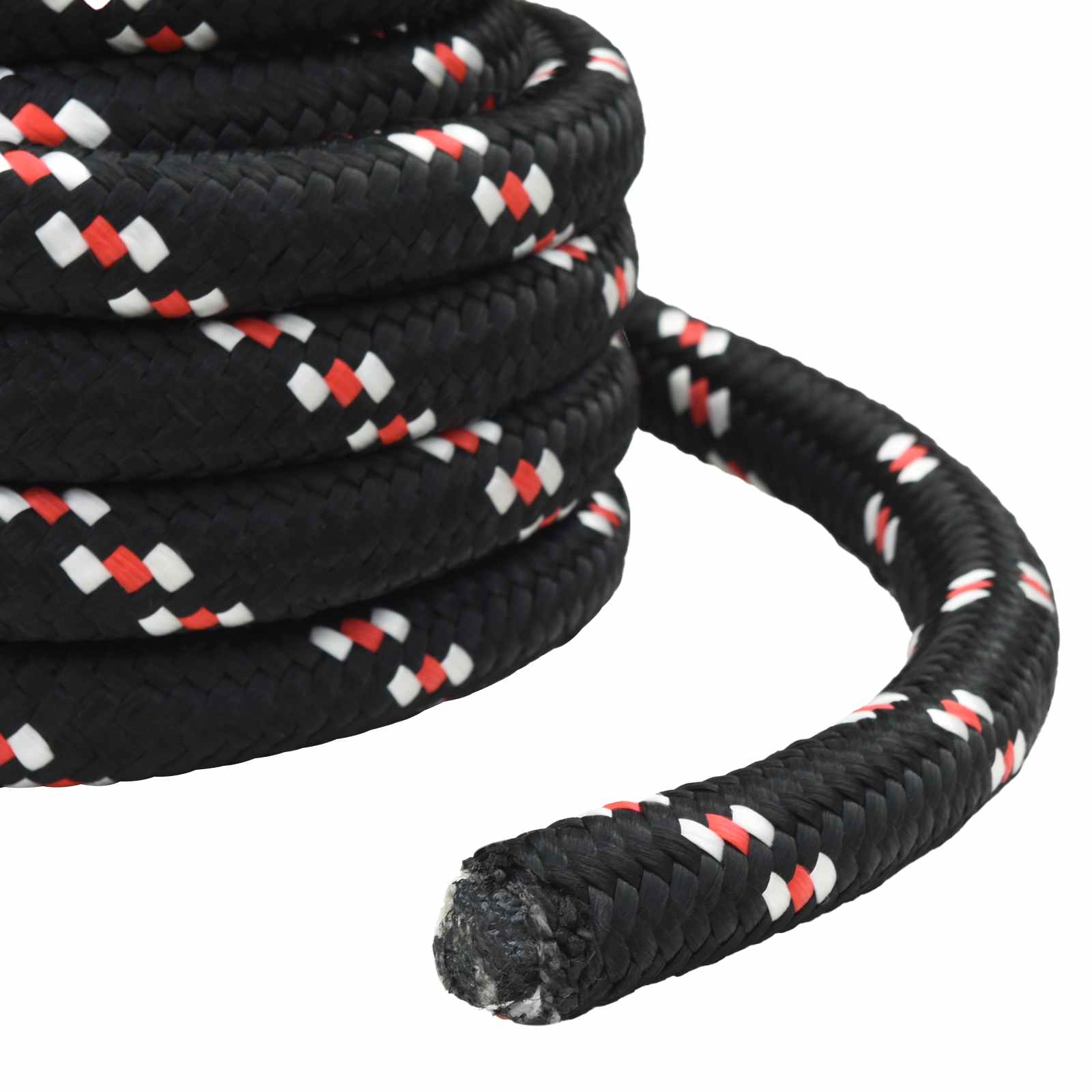 Csónak kötél fekete pp