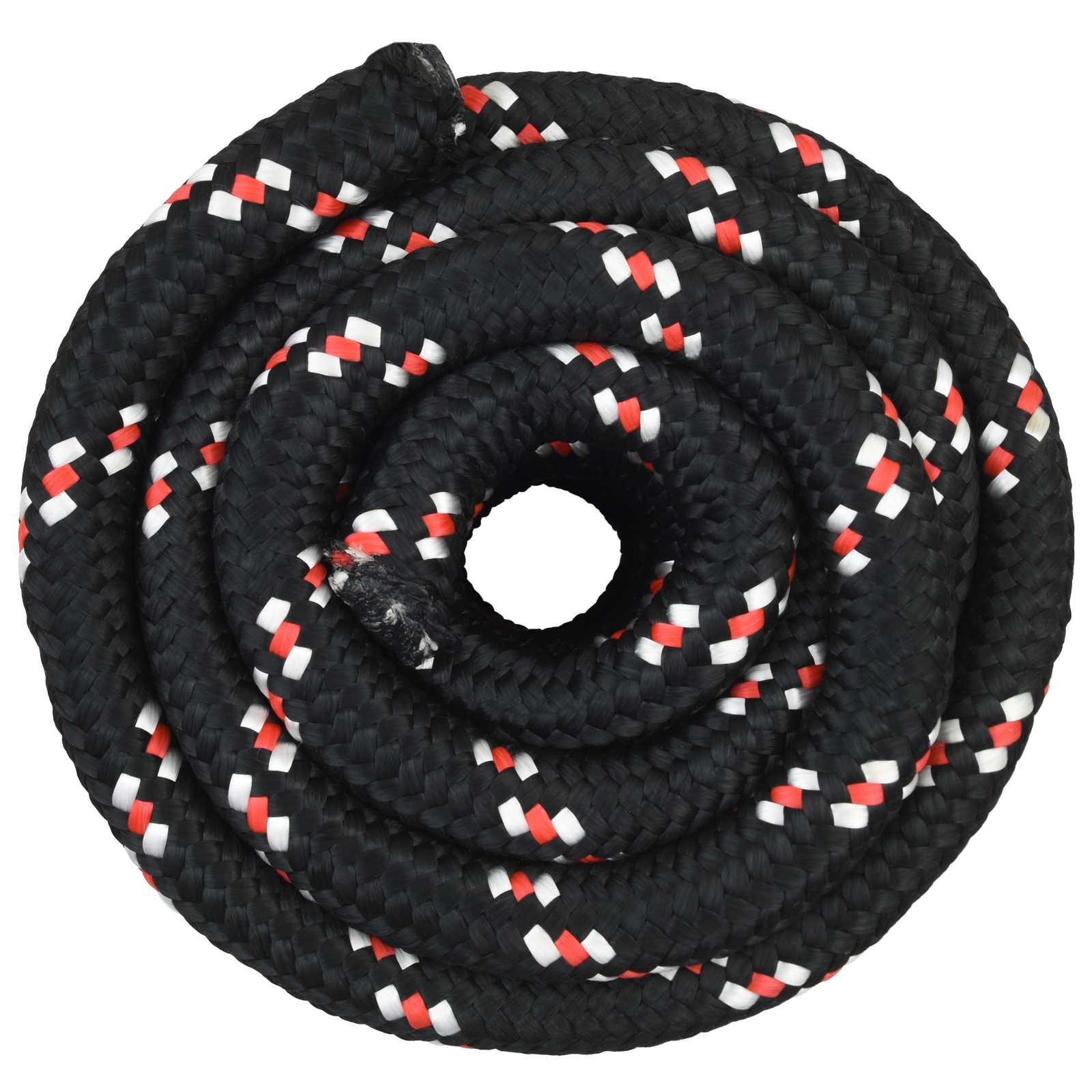 Csónak kötél fekete pp