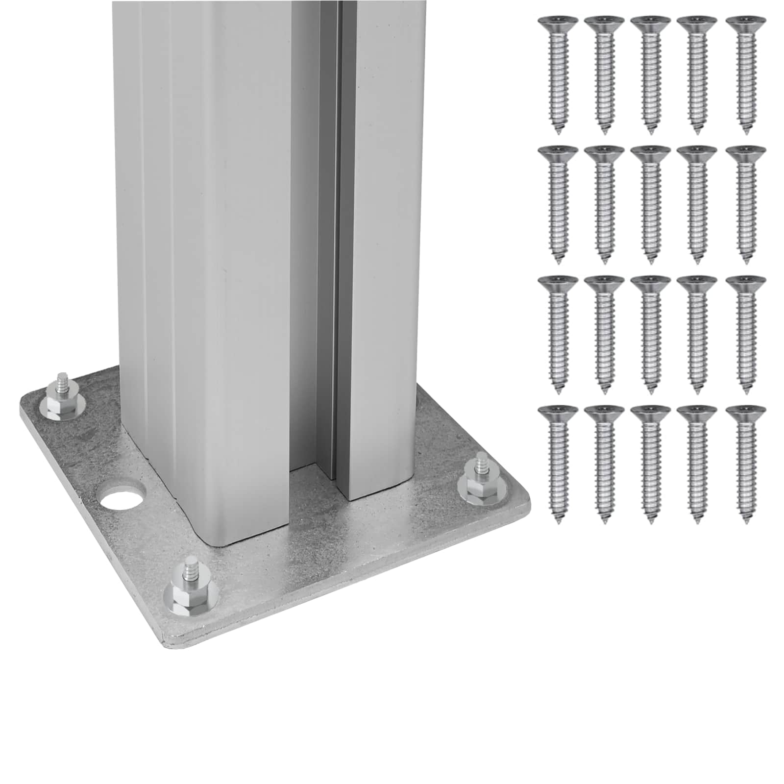 Hulladék gyűjtő kerítés barna 237 x 85 x 115 cm