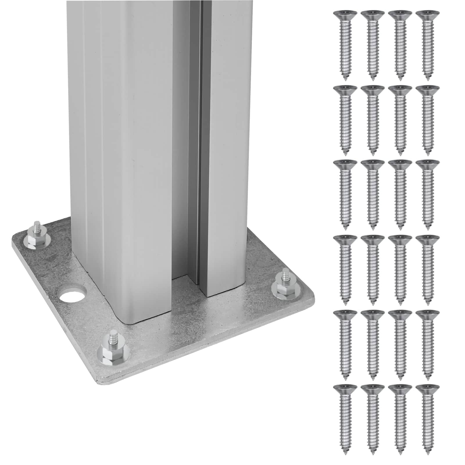 Hulladék gyűjtő kerítés szürke 315 x 85 x 115 cm