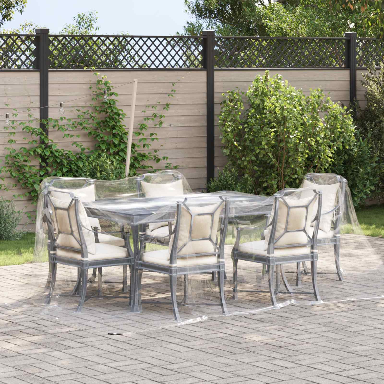 Növényfedező átlátszó 2 x 12 m pvc