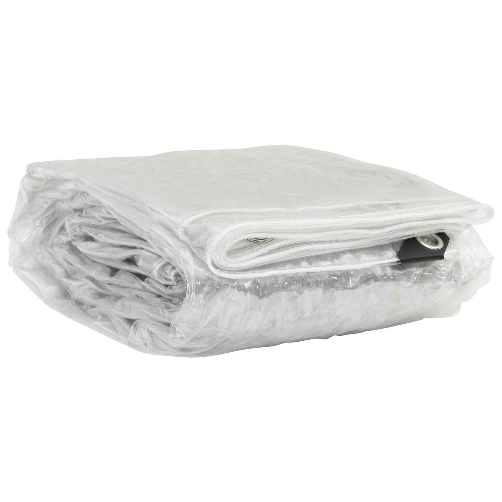 Növényfedező átlátszó 5 x 10 m pvc