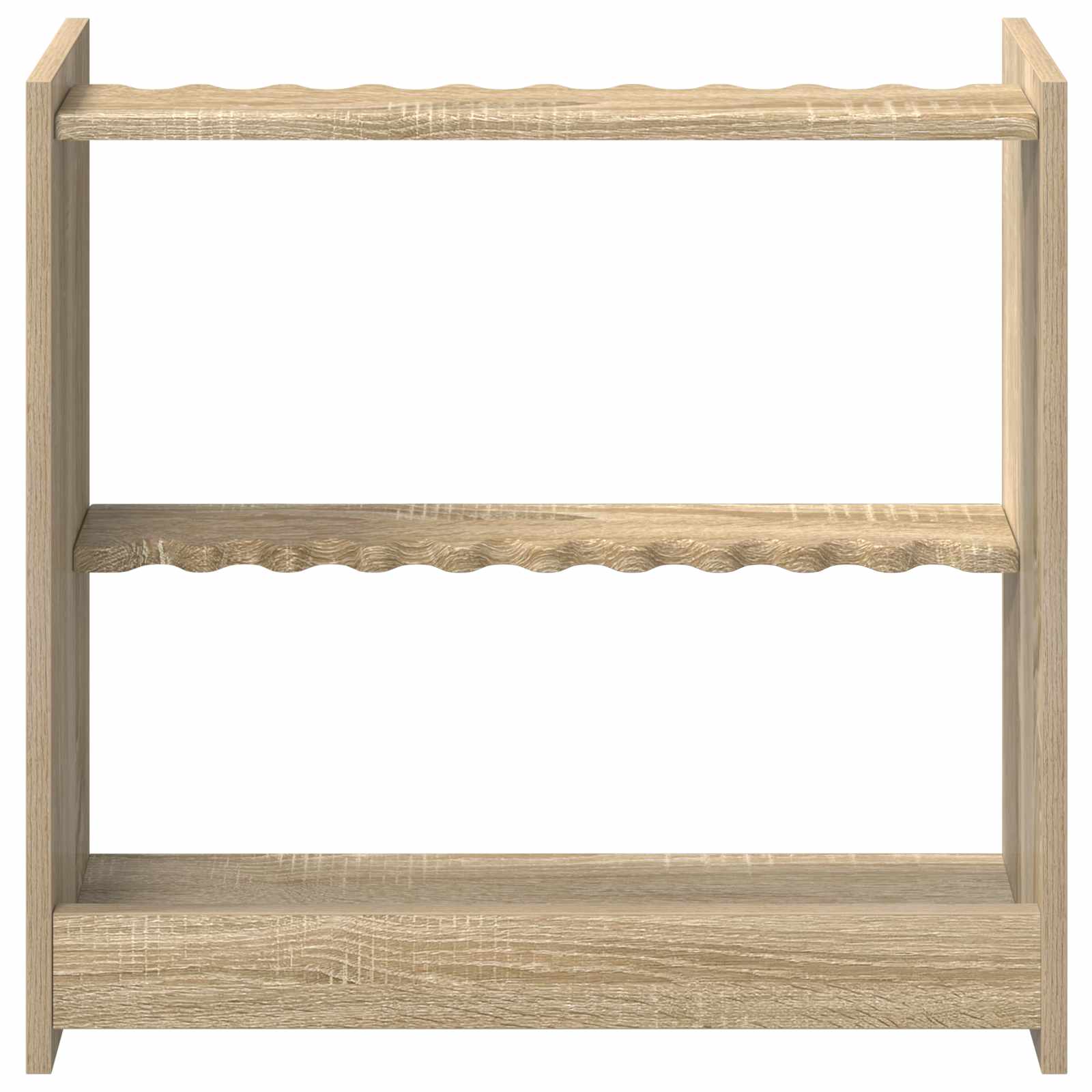 Biliárd dákó állvány szerelt fa 60 x 20 x 57 cm sonoma