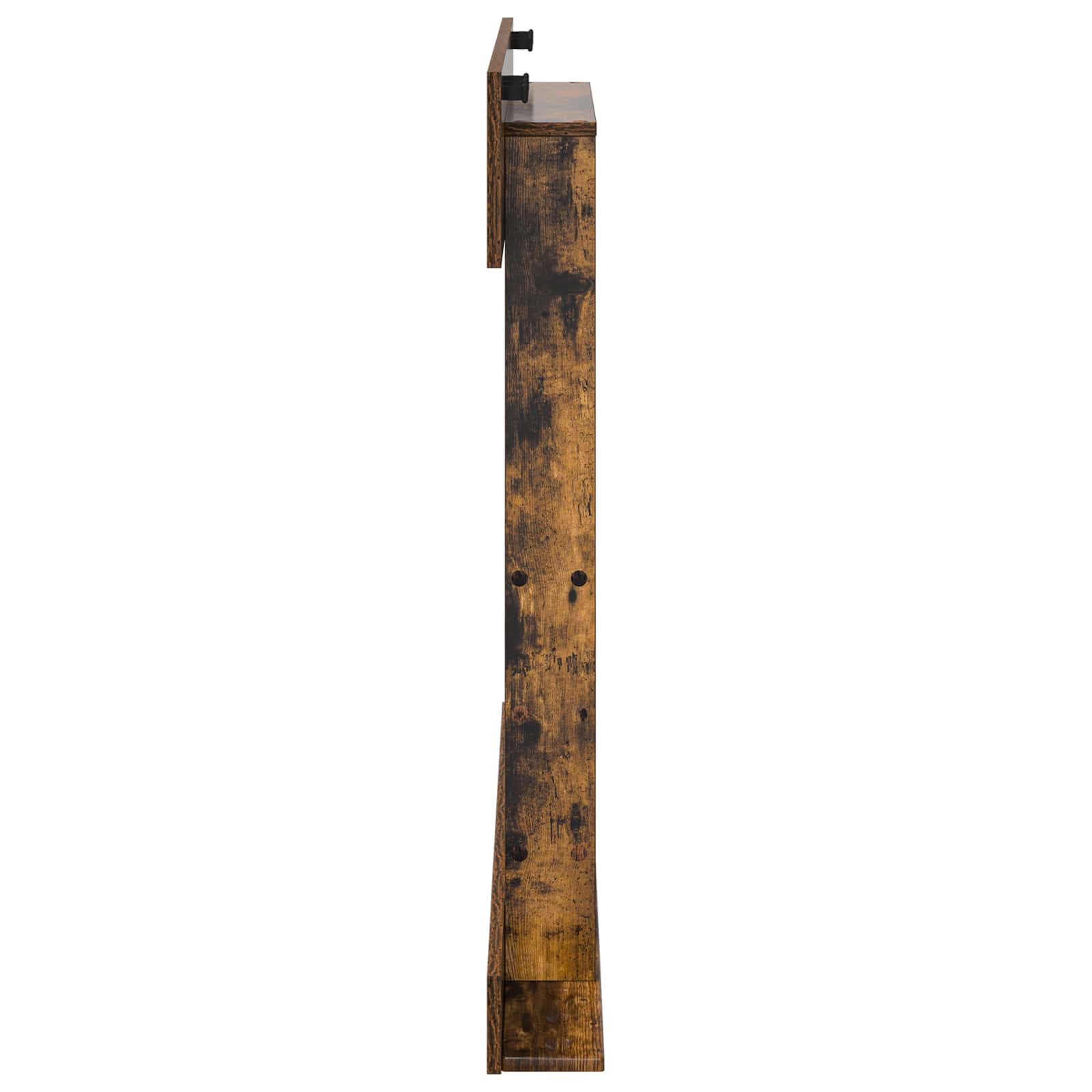 Biliárd dákó állvány szerelt fa 93 x 12 x 103 cm füstös tölgy