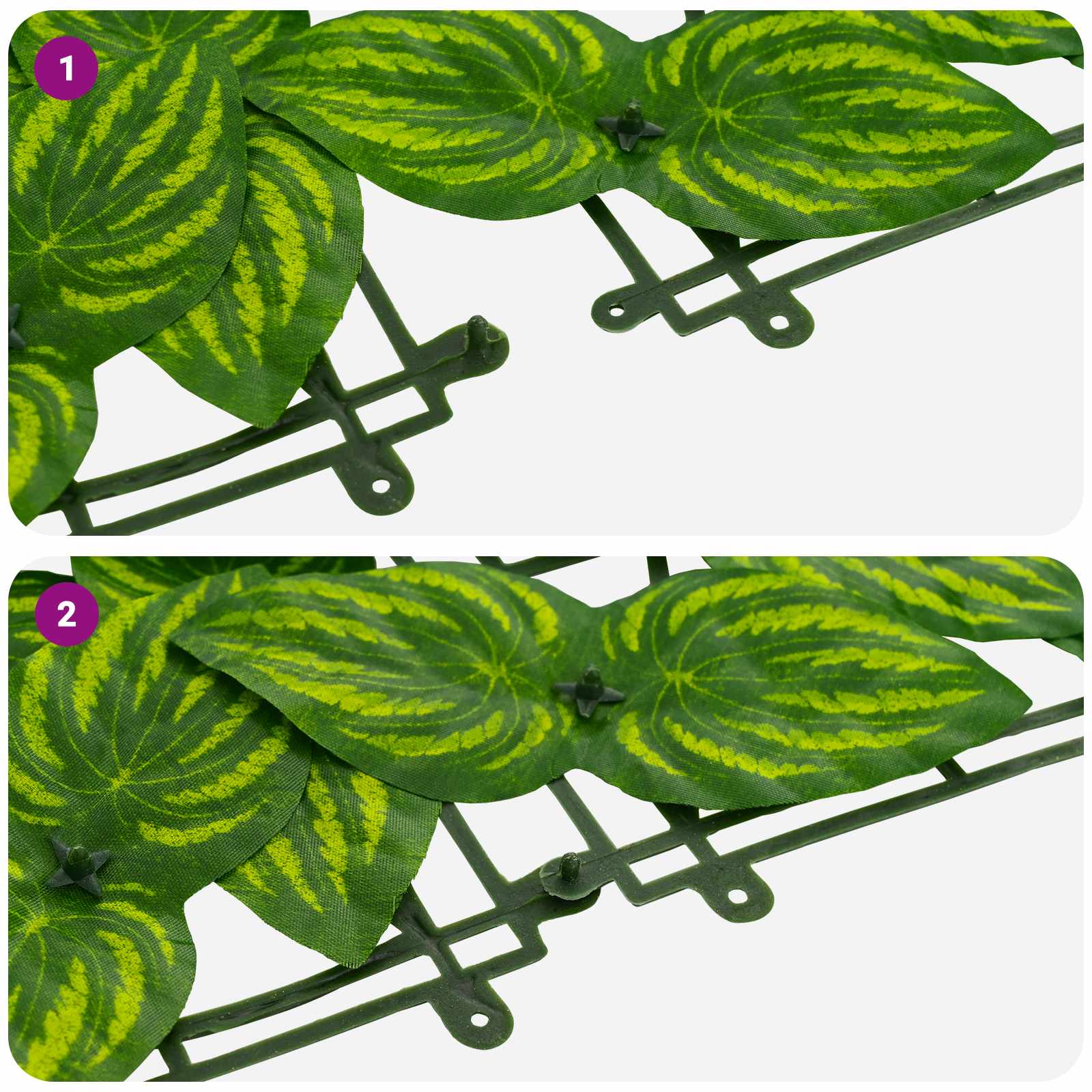 Erkély képernyő levelekkel zöld és sárga 600 x 100 cm