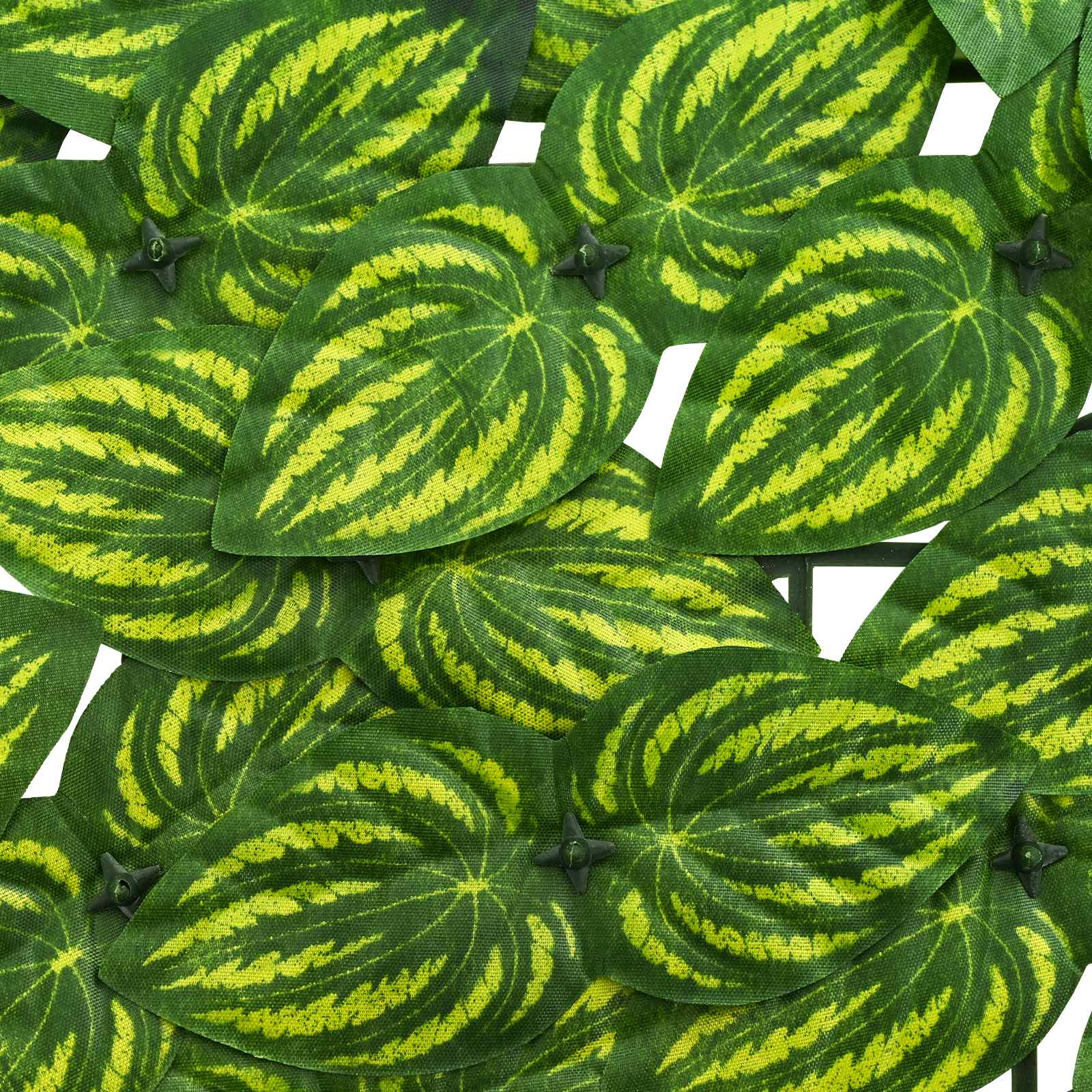 Erkély képernyő levelekkel zöld és sárga 300 x 150 cm