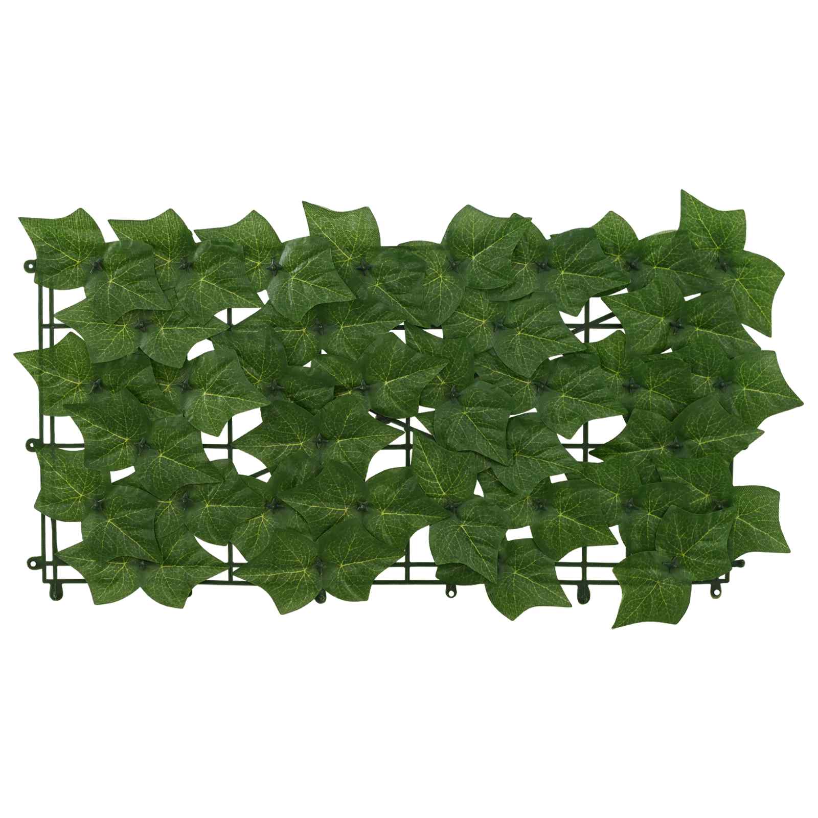 Erkély képernyő levelekkel zöld 400 x 100 cm